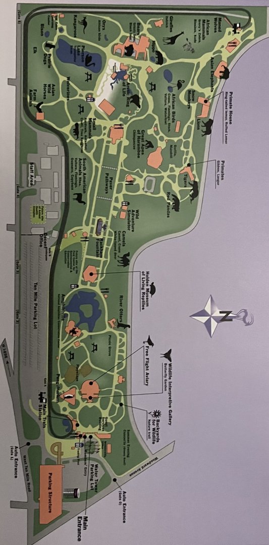 Zoo Map 2003