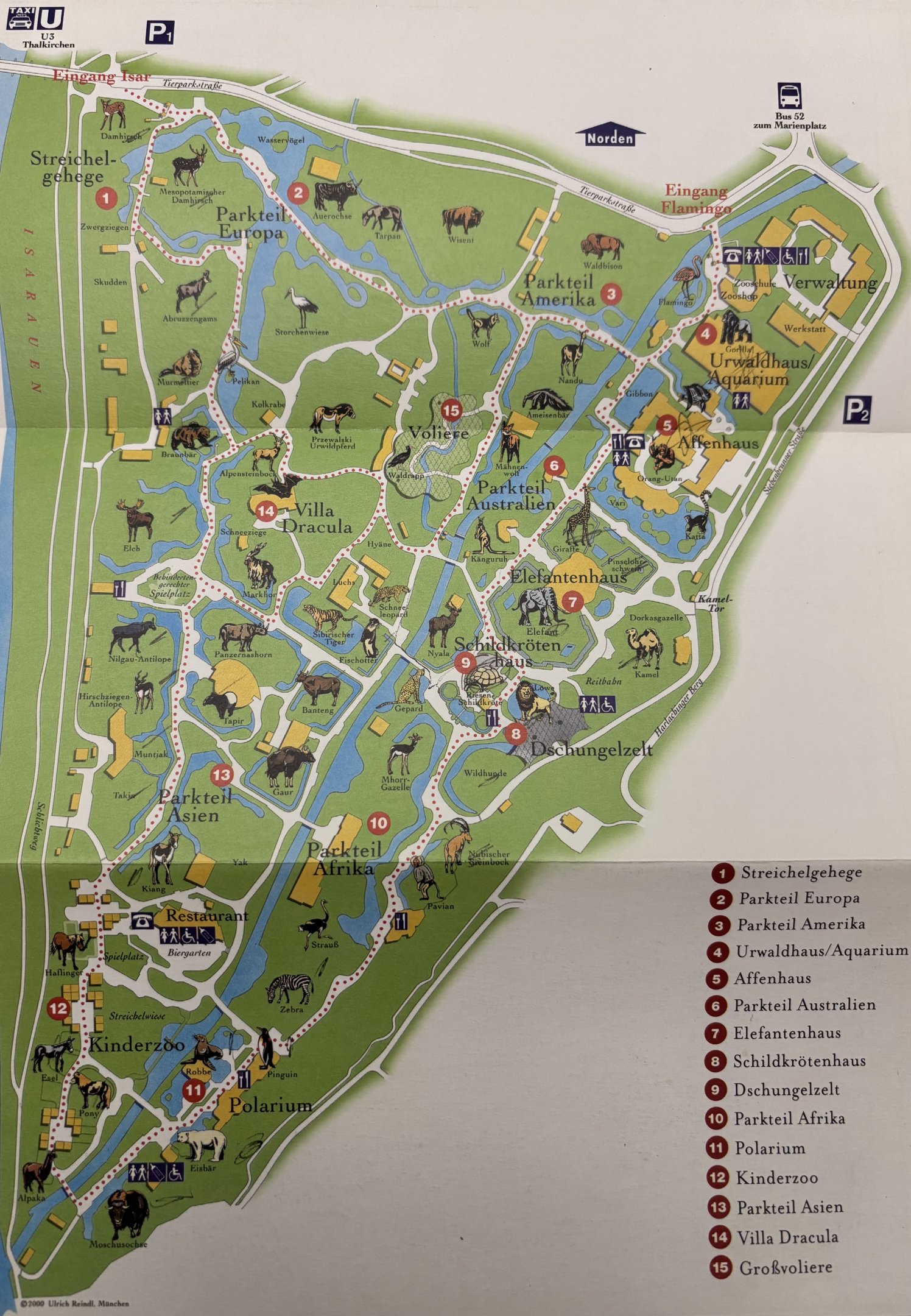 Zoo Map - 2003