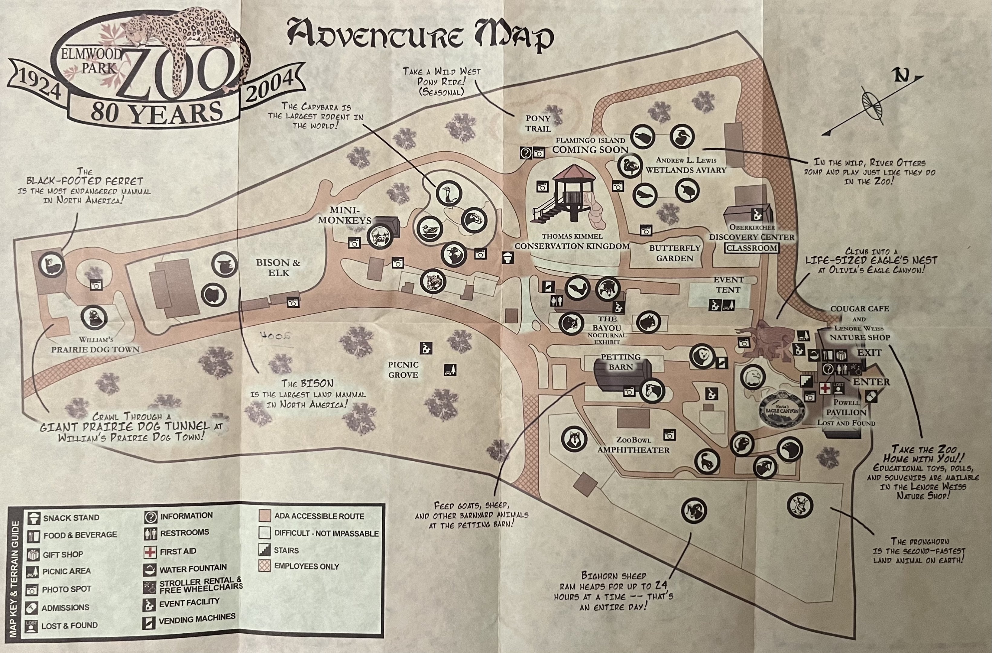 Zoo Map - 2004