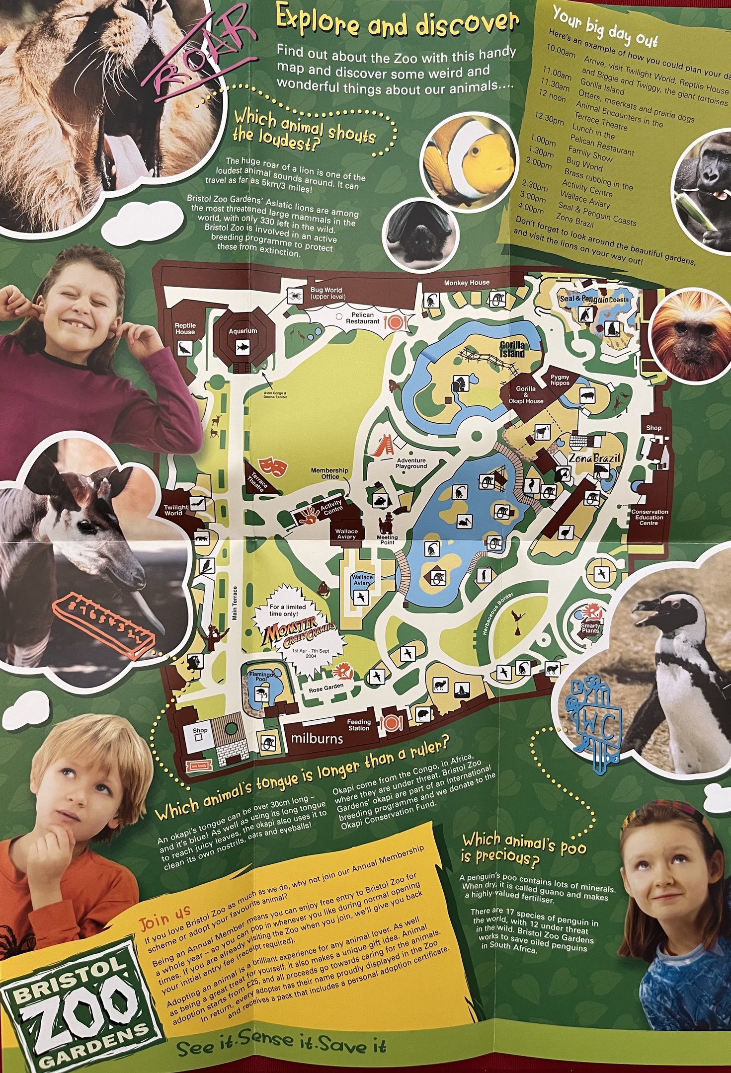 Zoo Map - 2004
