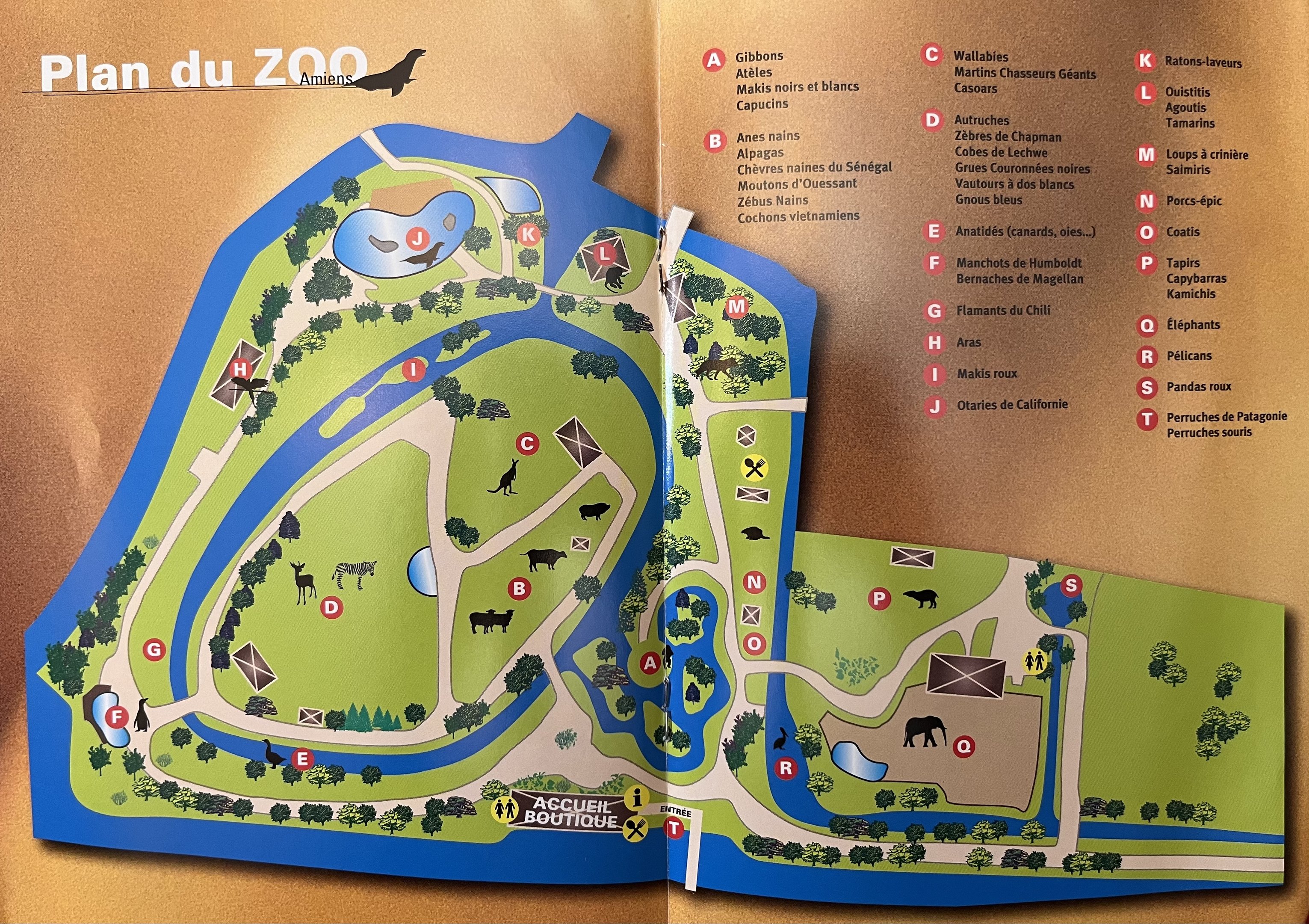 Zoo Map - 2004