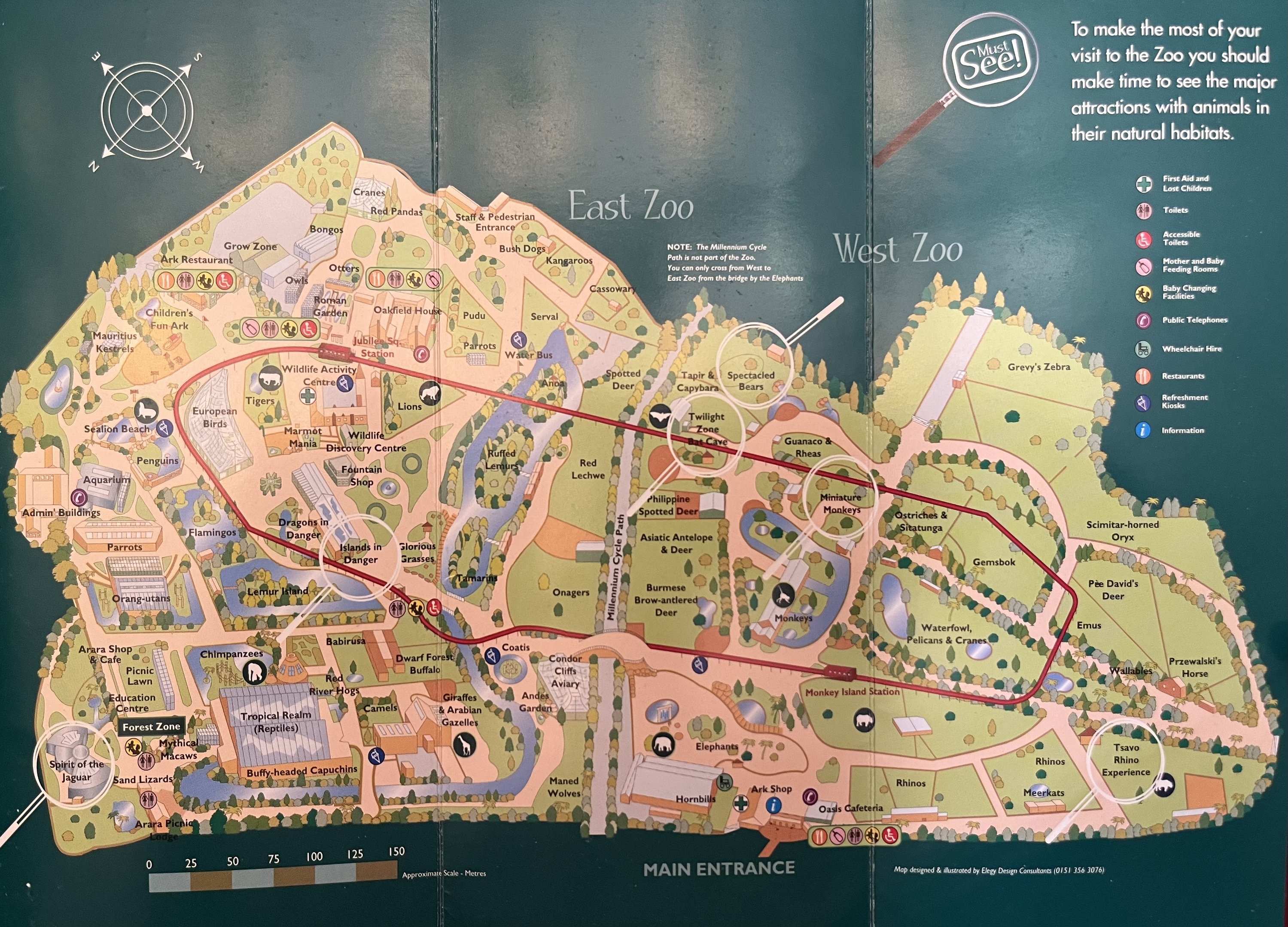Zoo Map - 2004