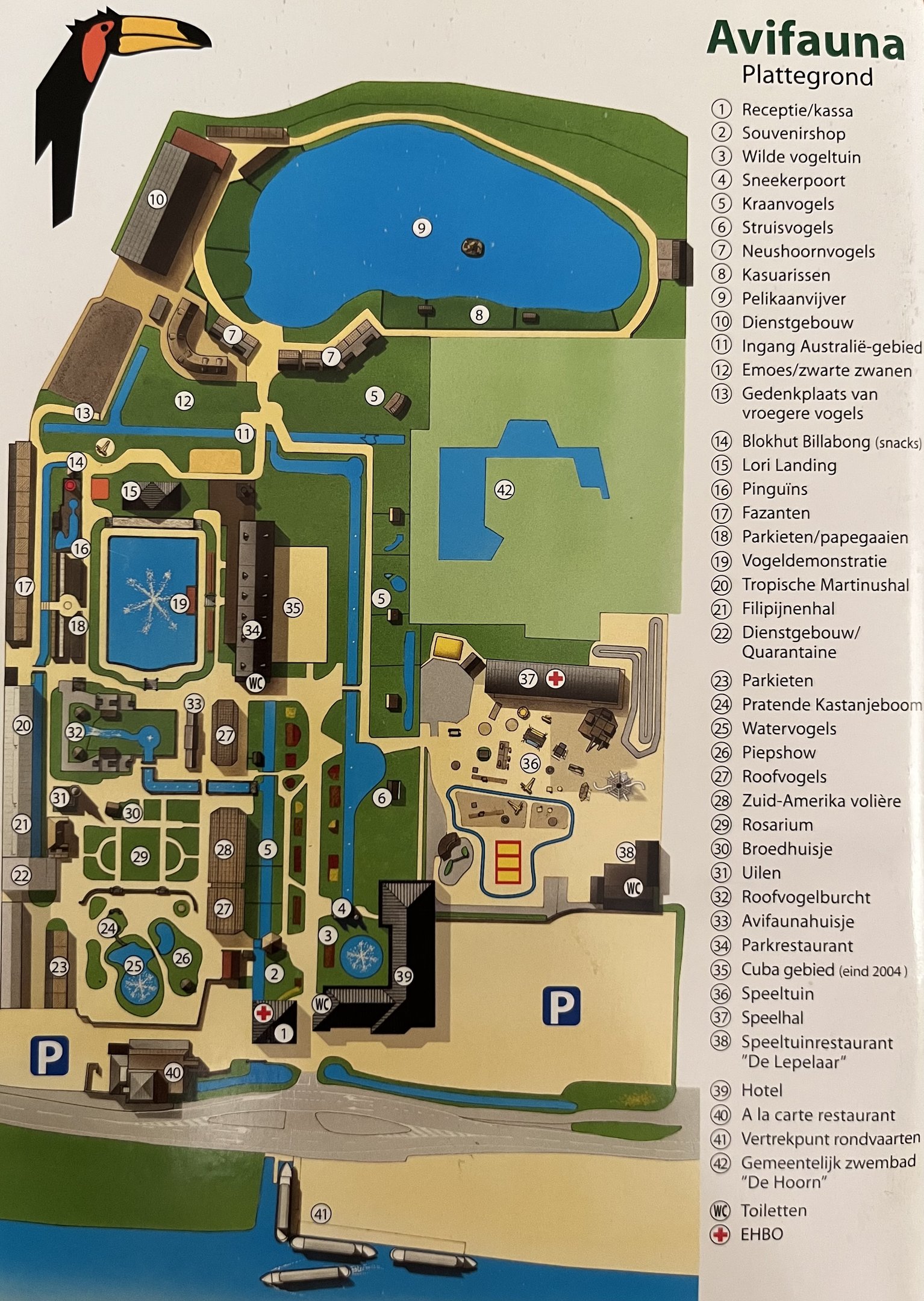 Zoo Map - 2004
