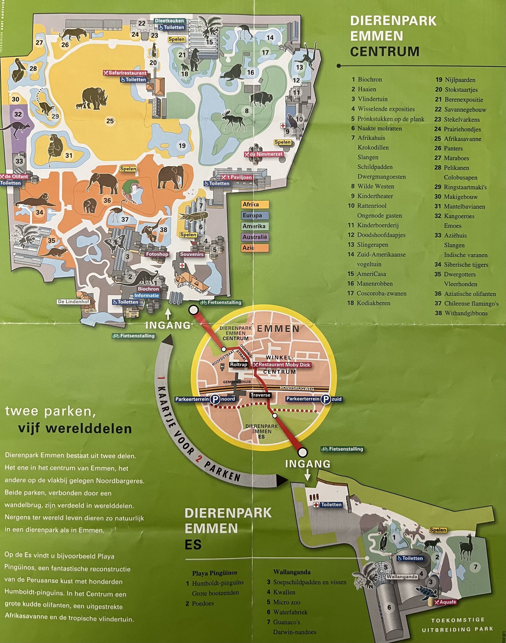 Zoo Map - 2004