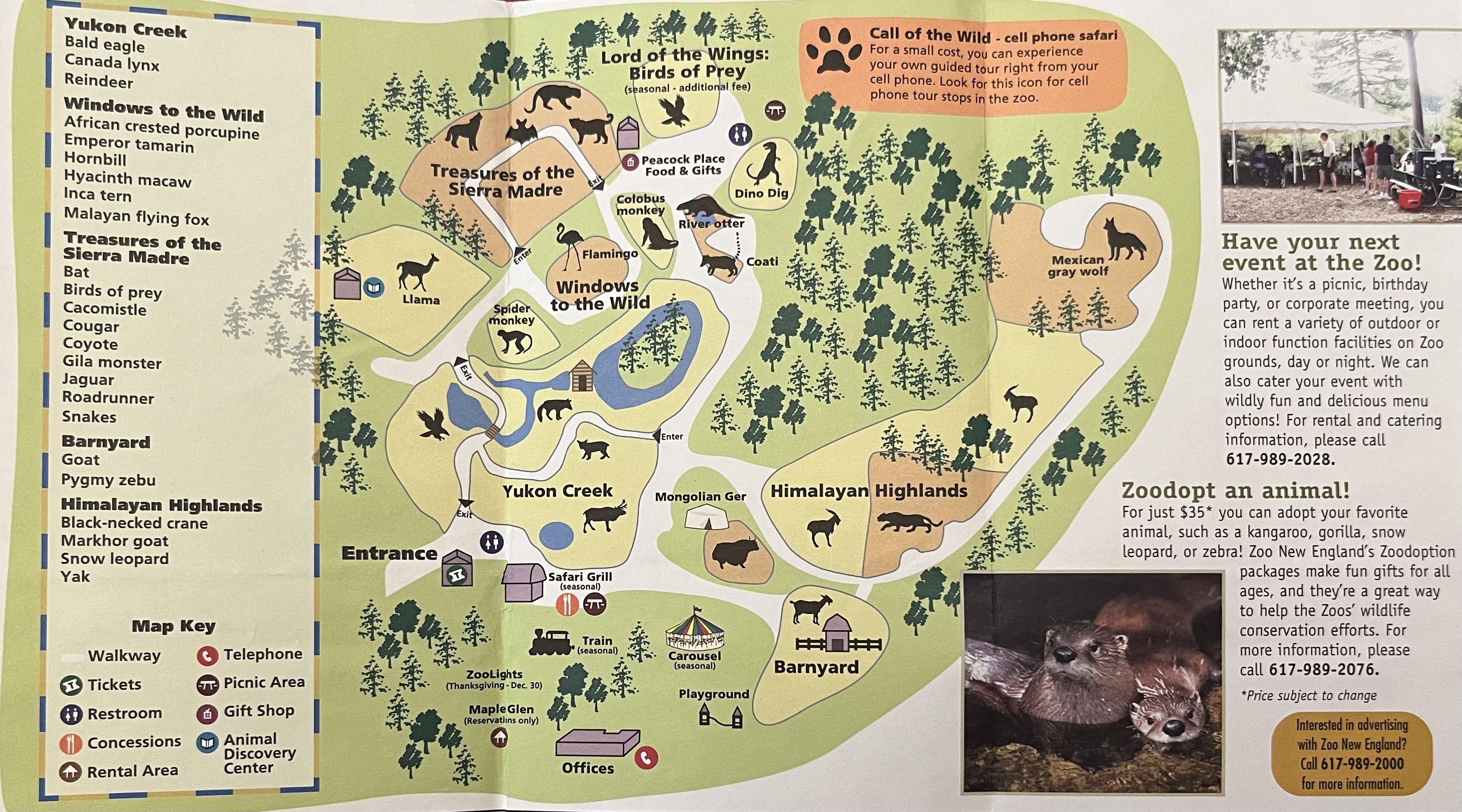 Zoo Map - 2005
