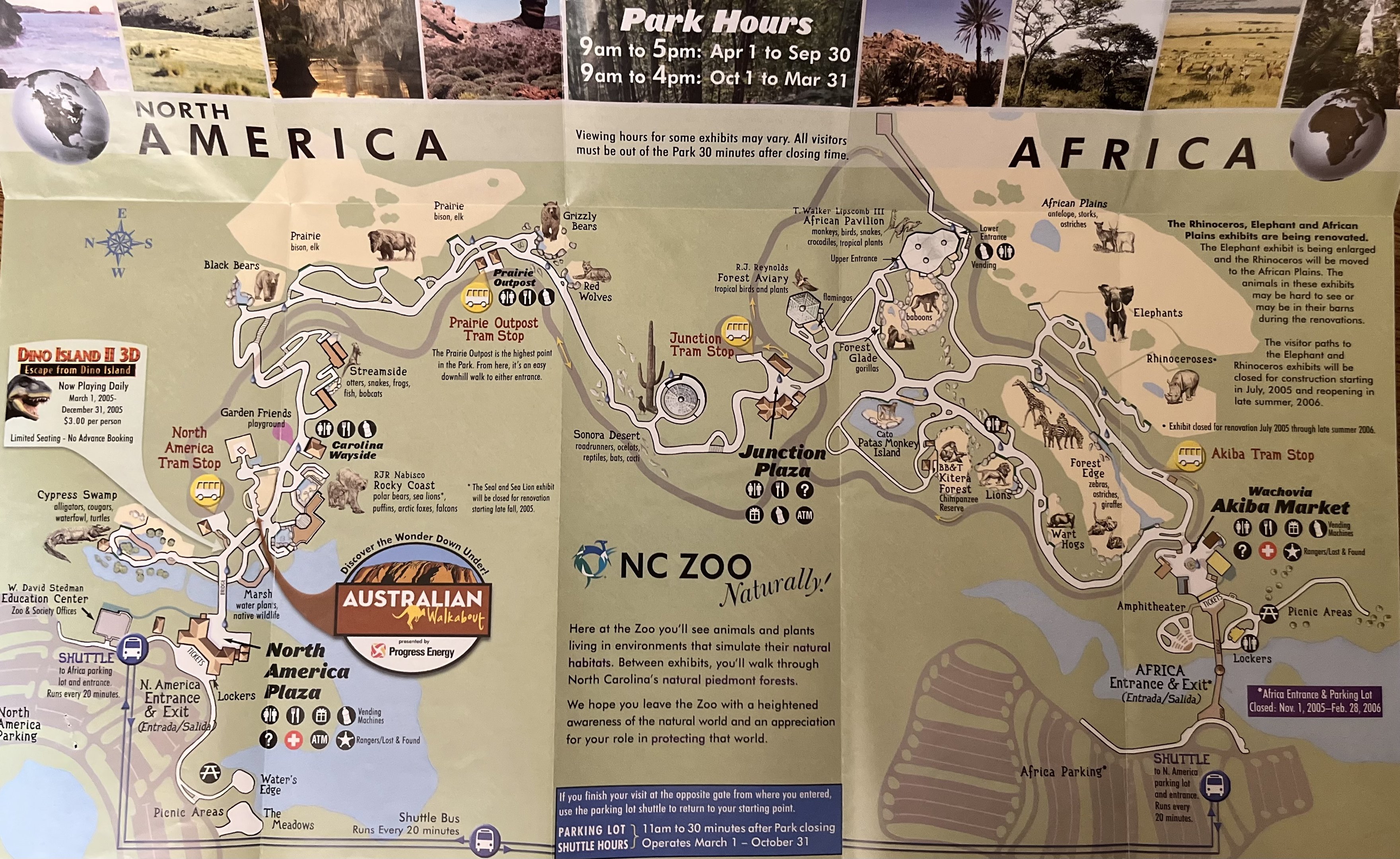 Zoo Map - 2005