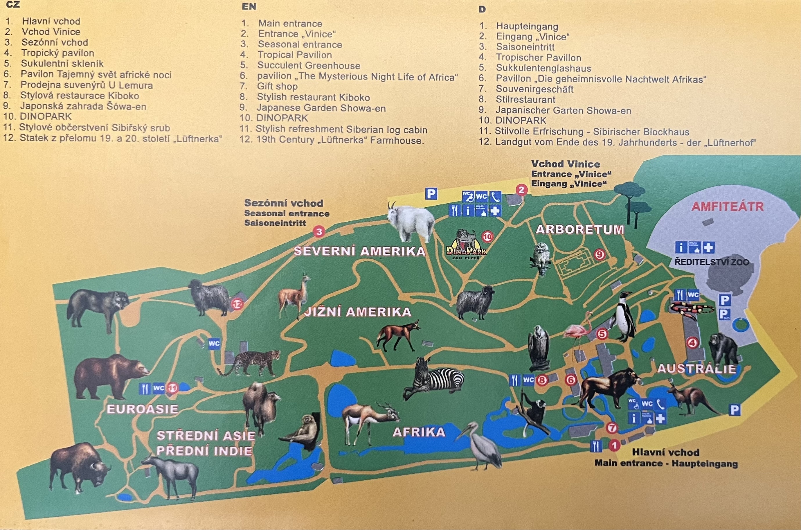 Zoo Map - 2005