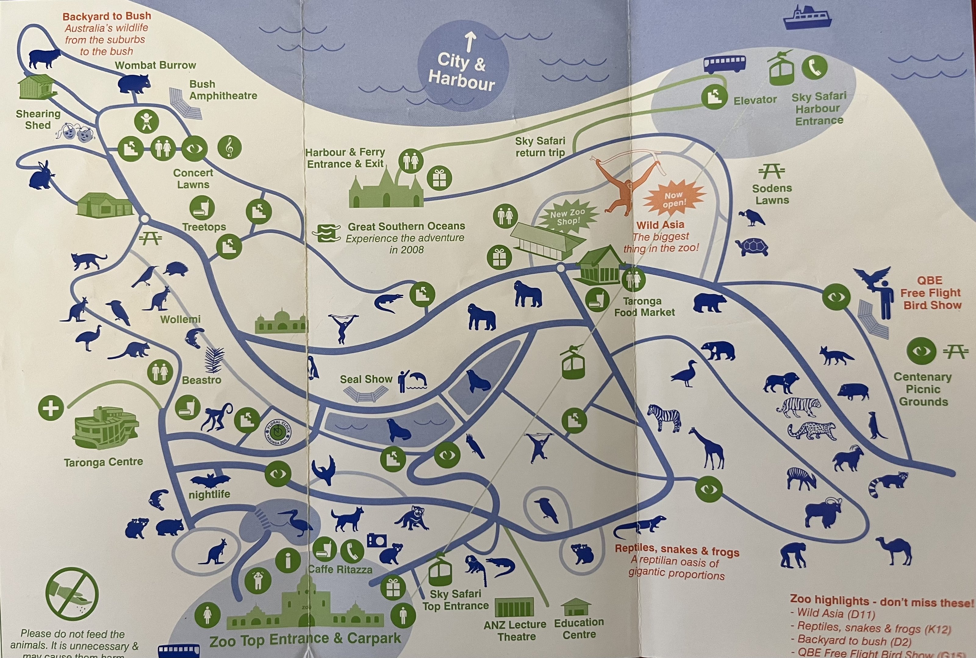 Zoo Map - 2005
