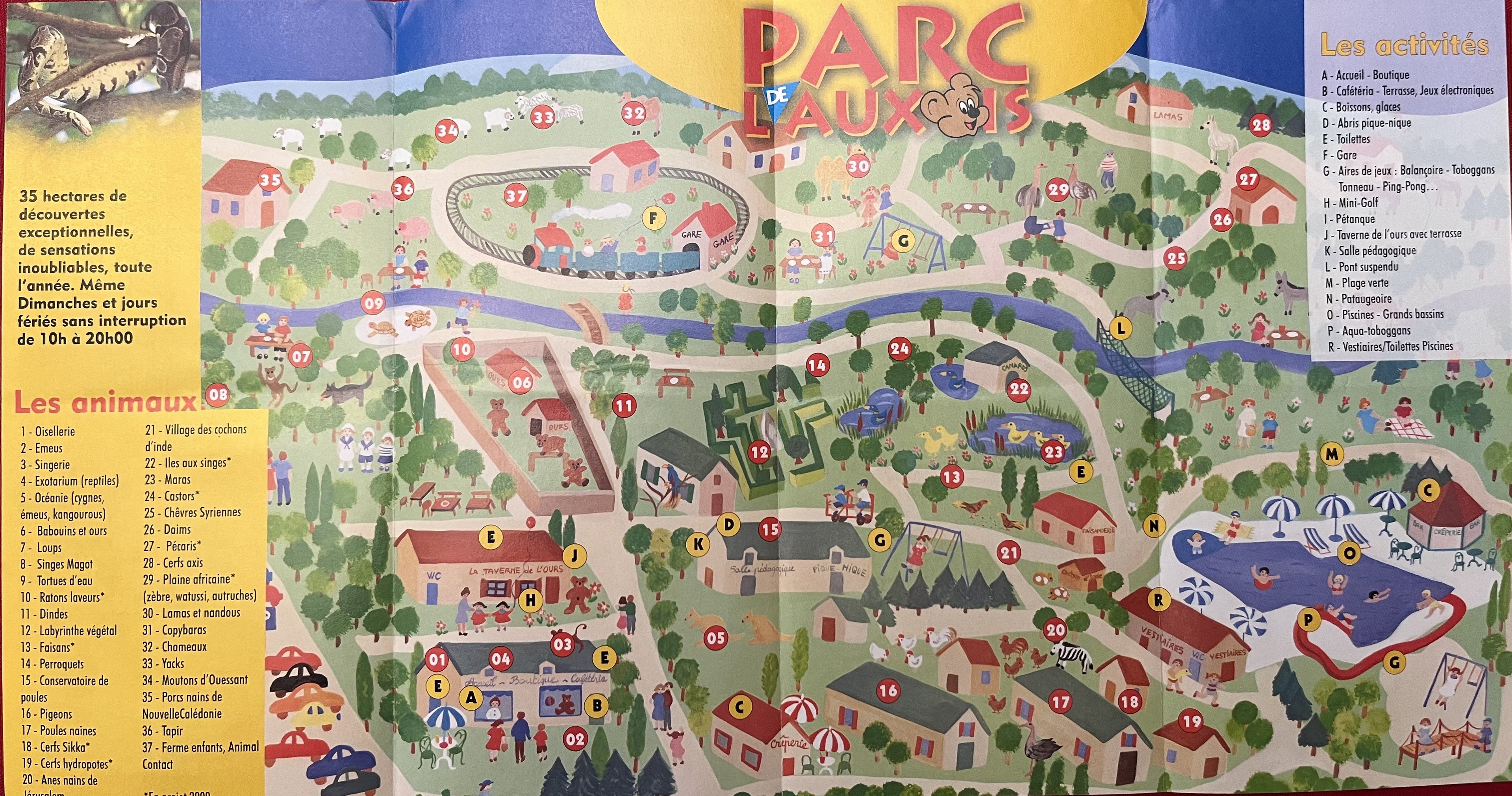 Zoo Map - 2005