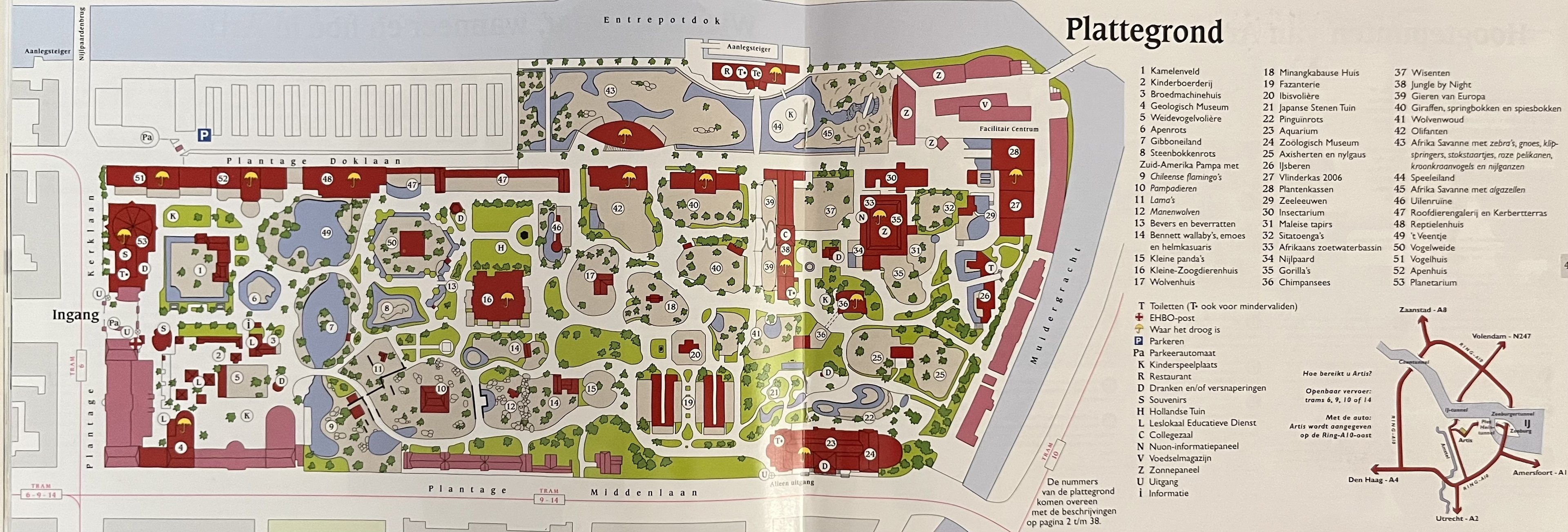Zoo Map - 2005