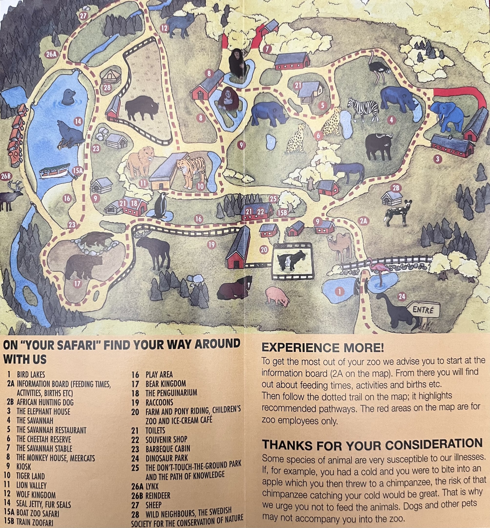 Zoo Map - 2005