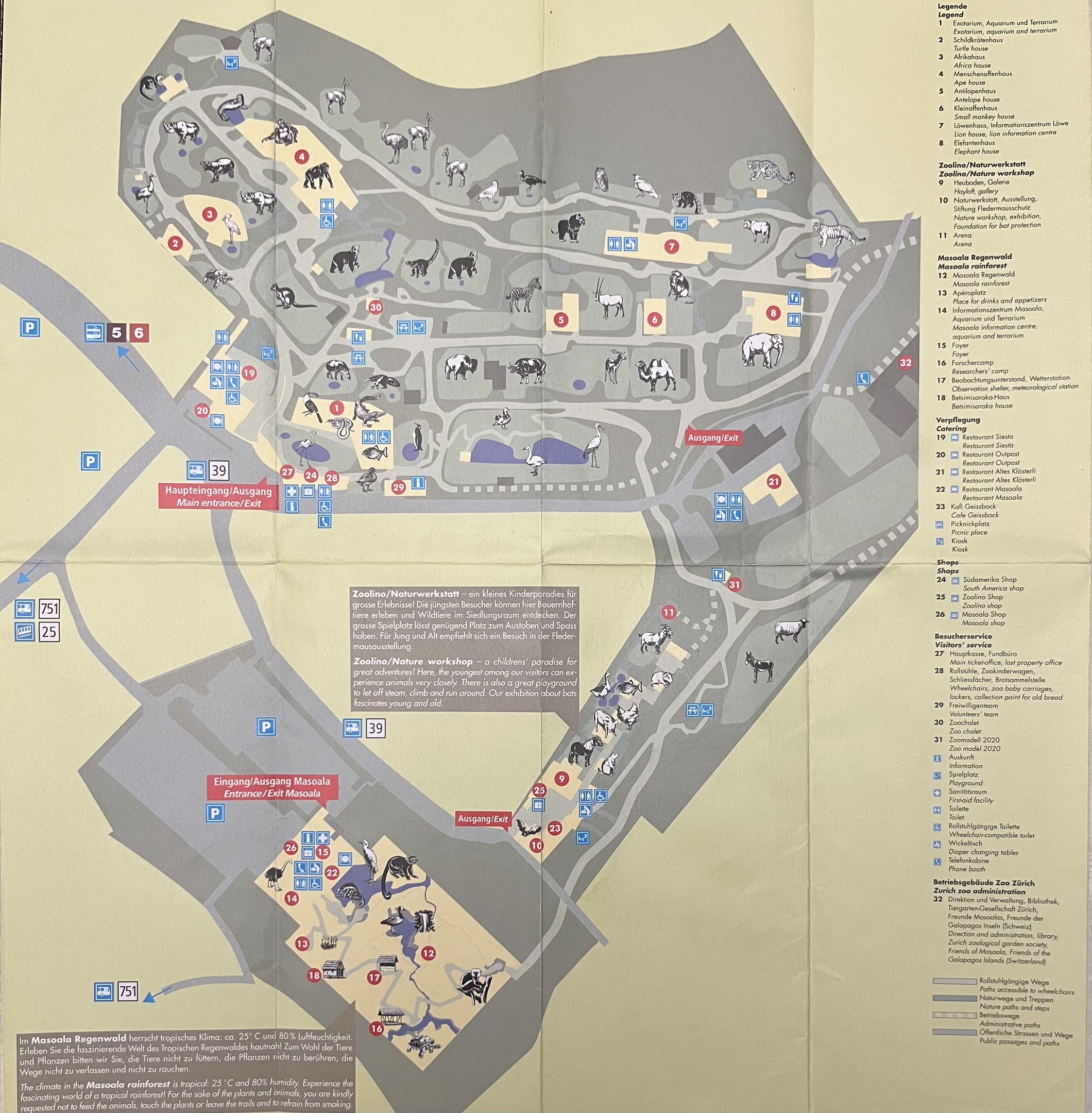 Zoo Map - 2005