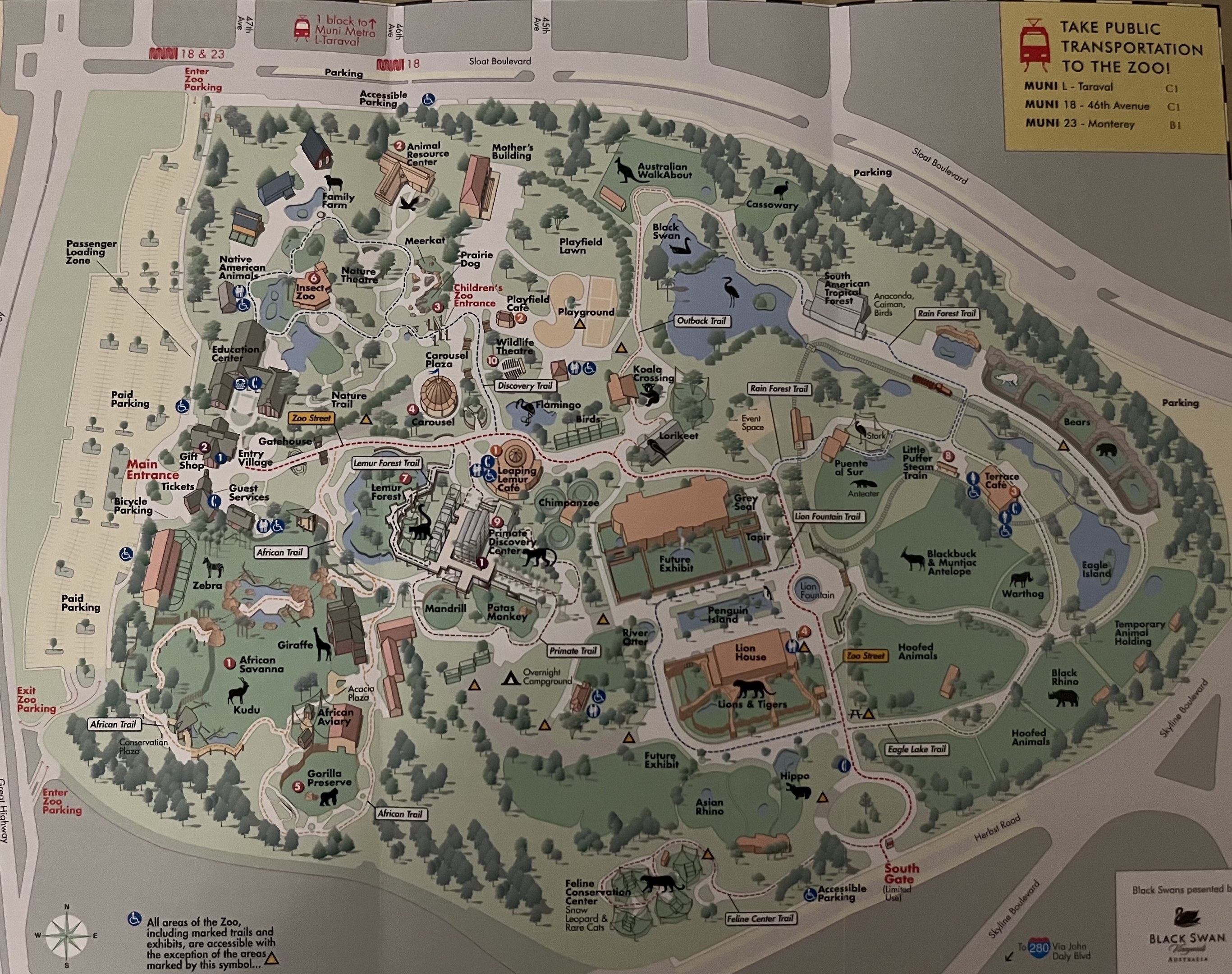 Zoo Map - 2006
