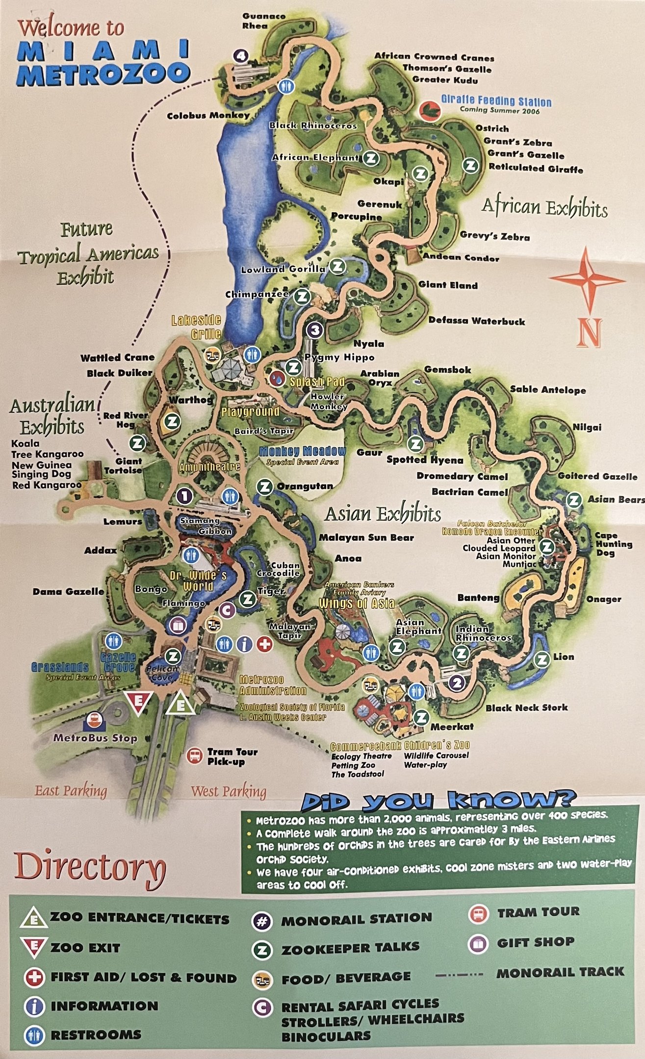 Zoo Map - 2006