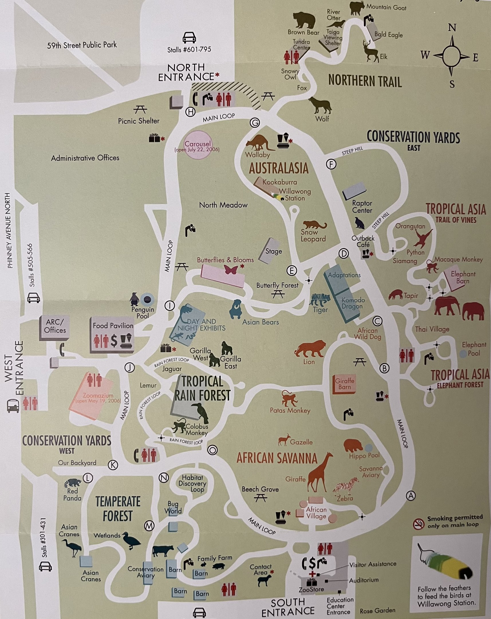 Zoo Map - 2006
