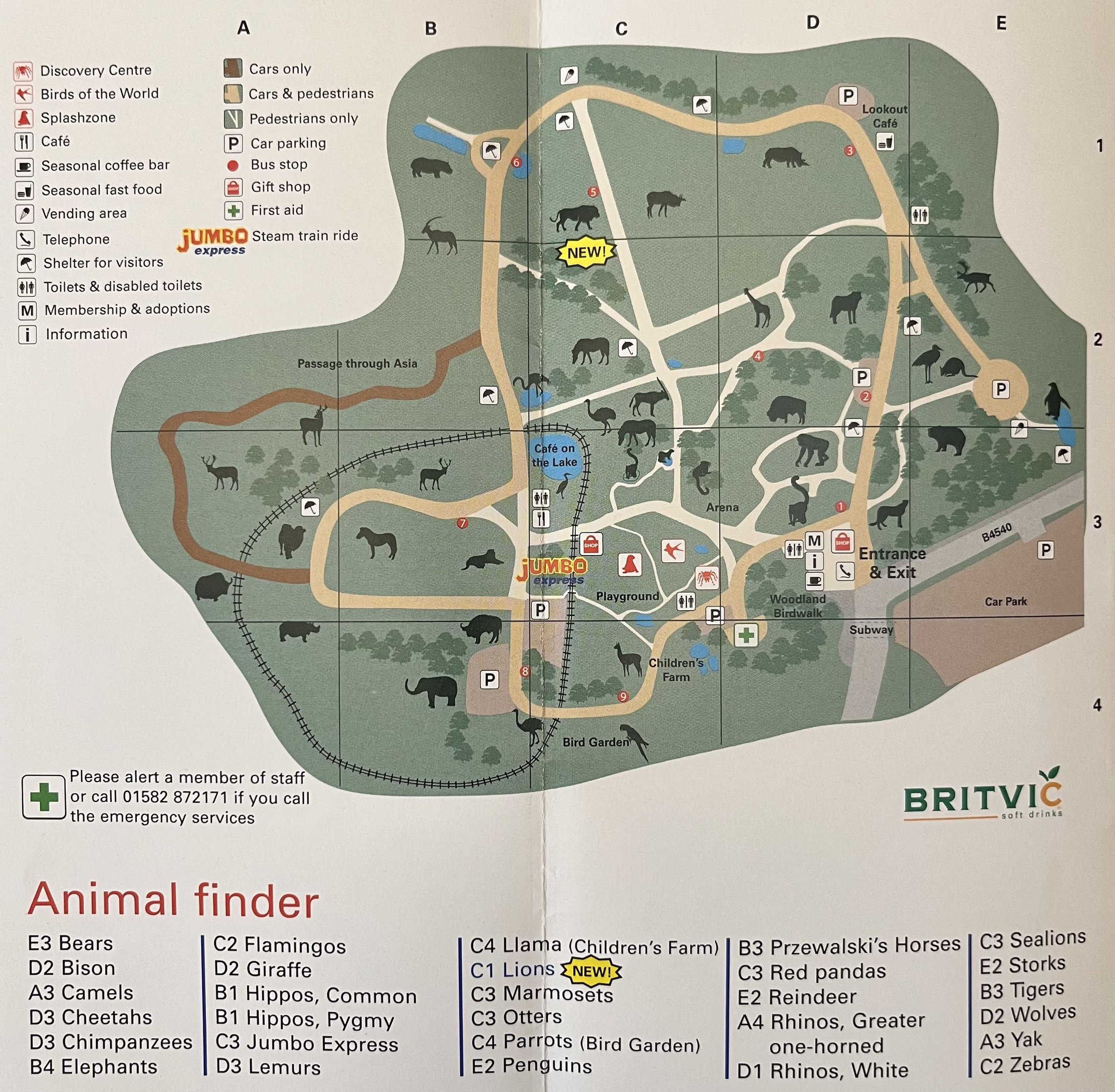Zoo Map - 2006