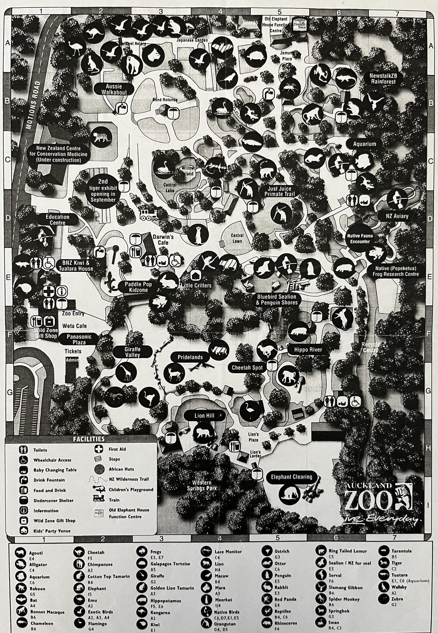 Zoo Map - 2006