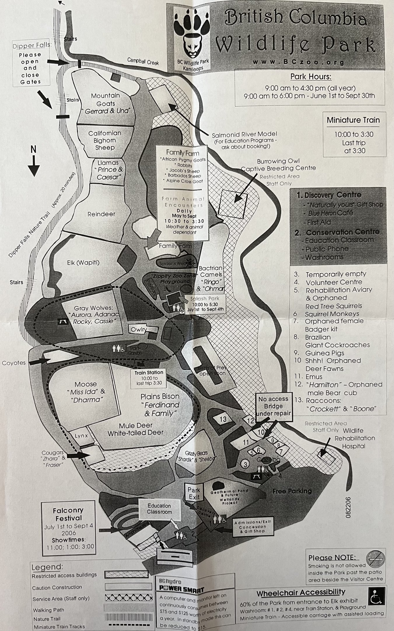 Zoo Map - 2006