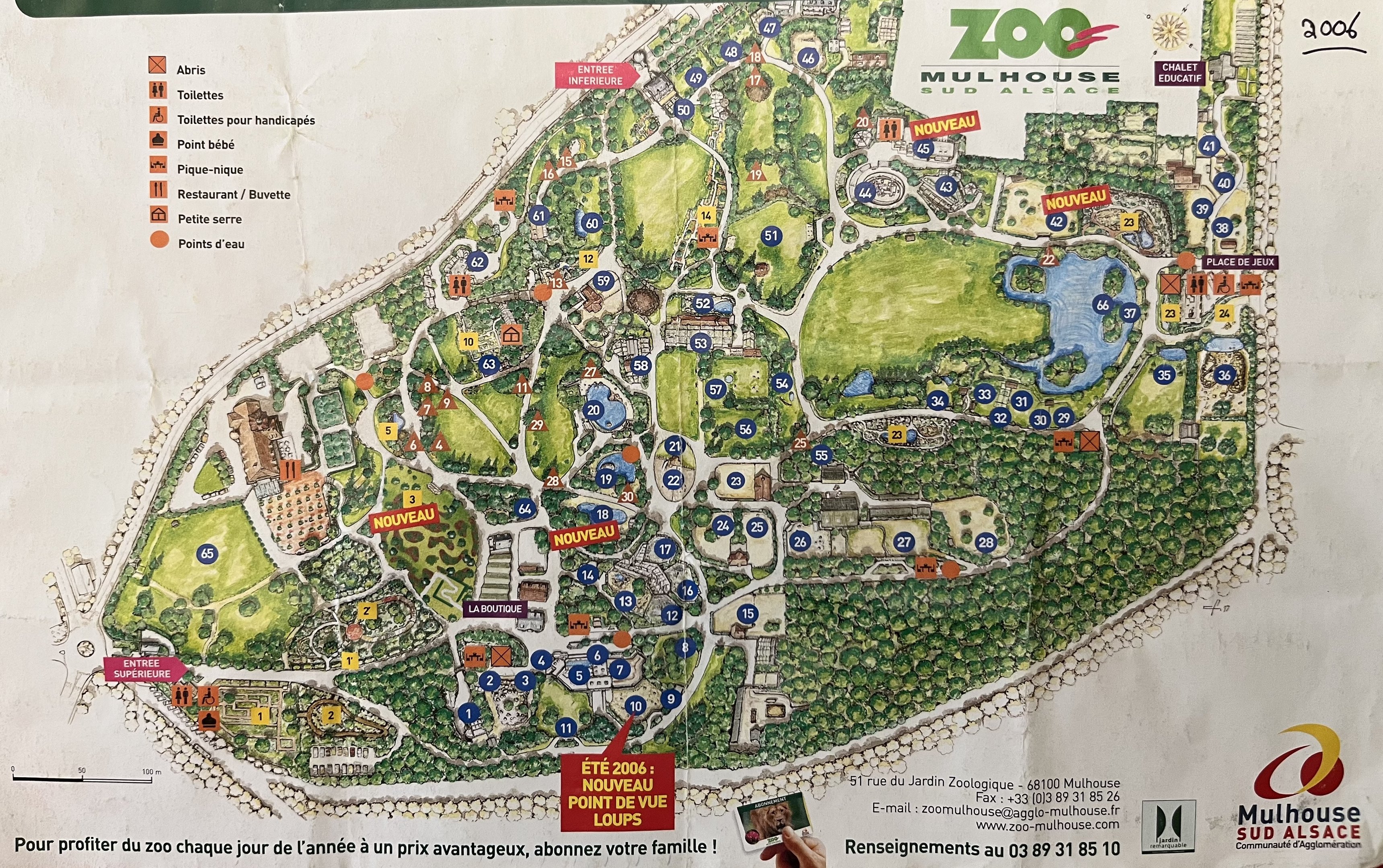 Zoo Map - 2006