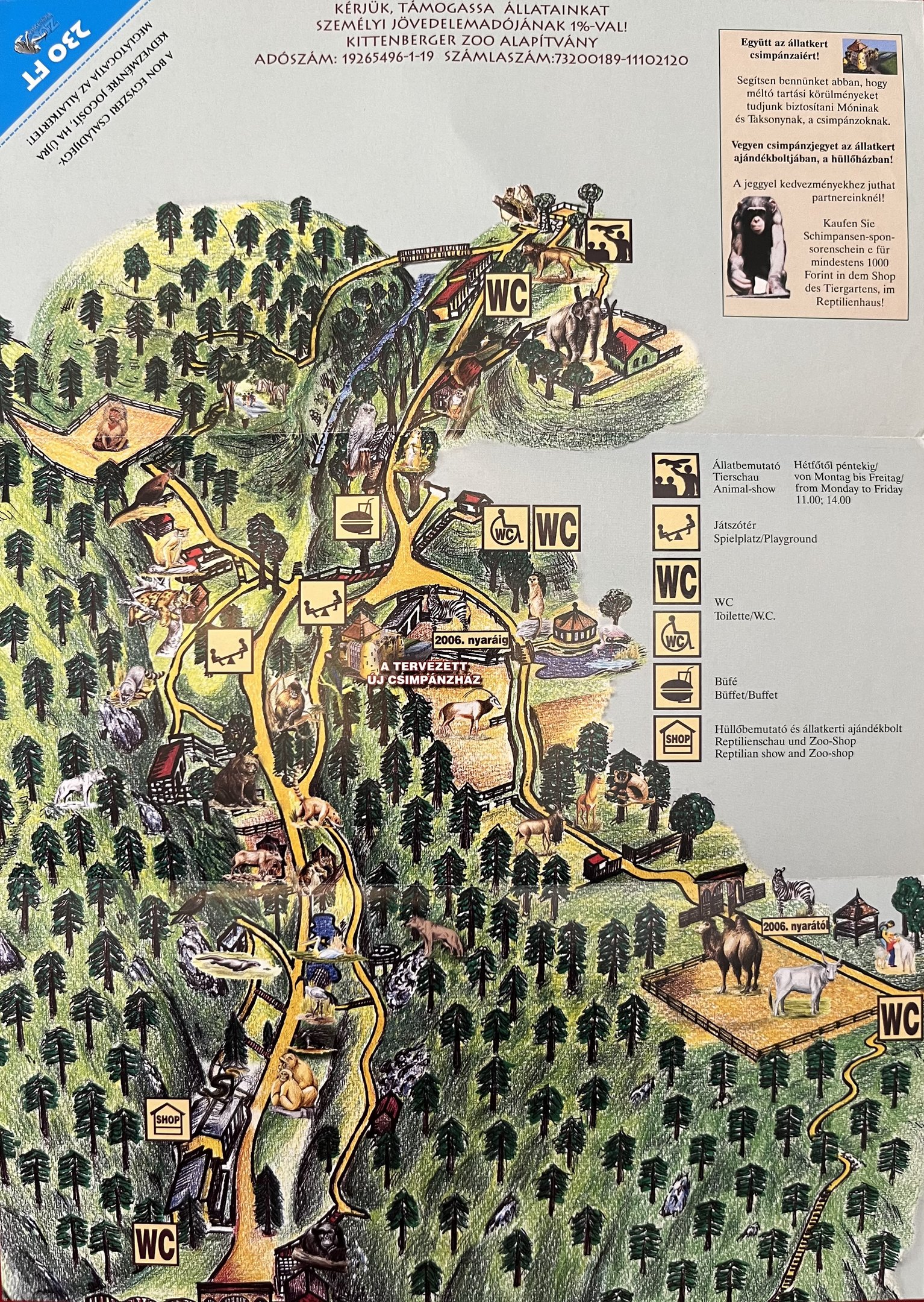 Zoo Map - 2006