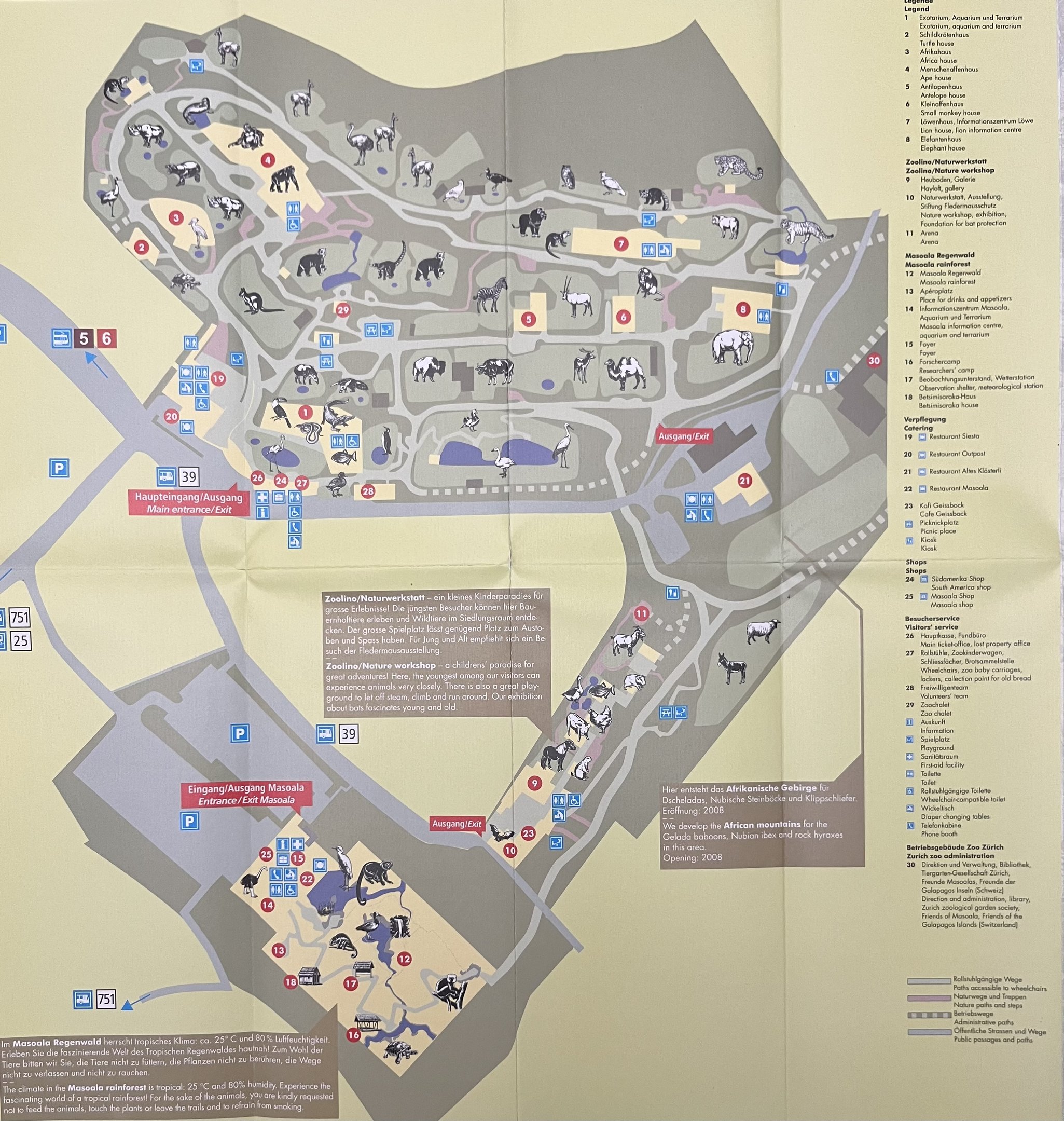 Zoo Map - 2006