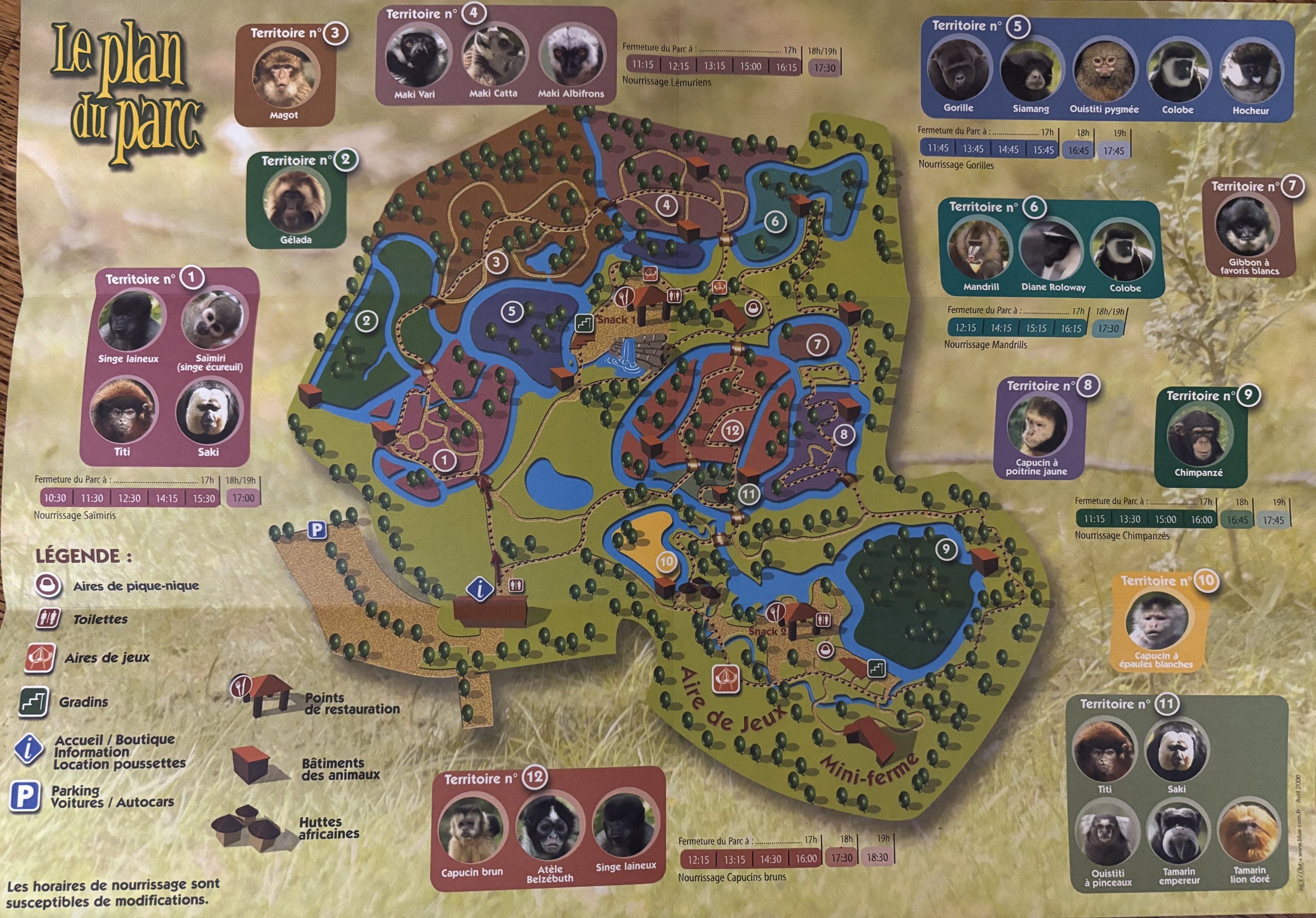 Zoo Map - 2006