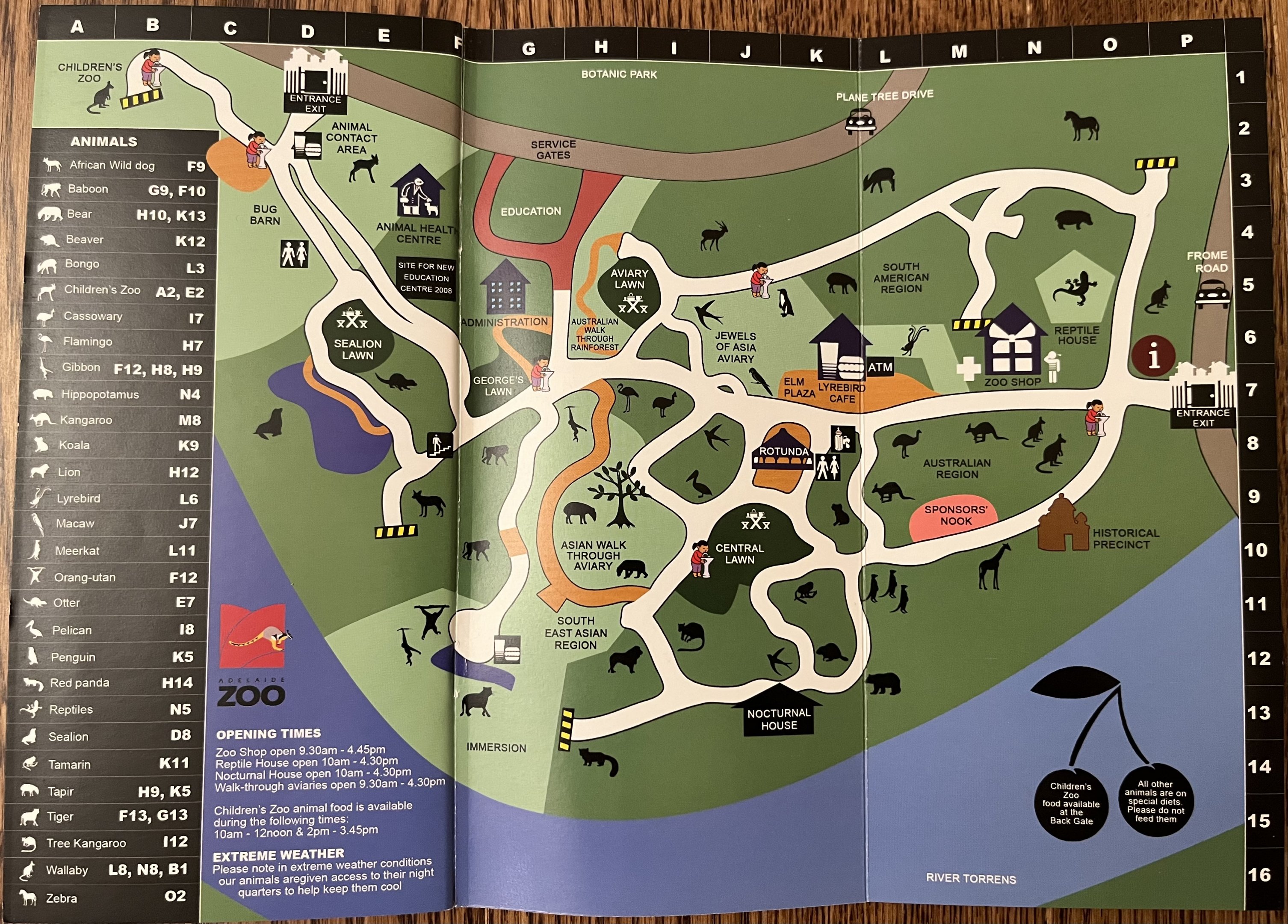 Zoo Map - 2007