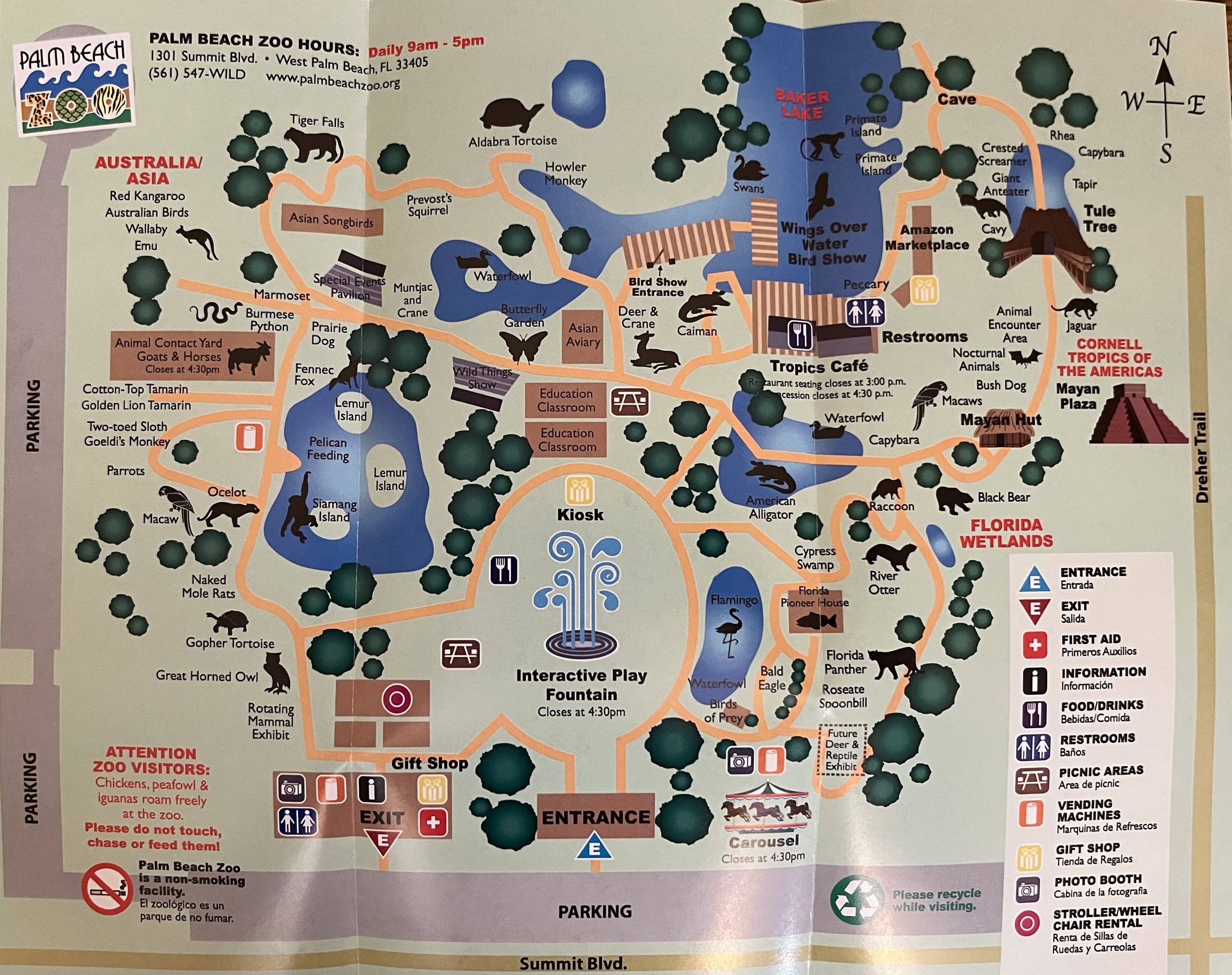 Zoo Map - 2007