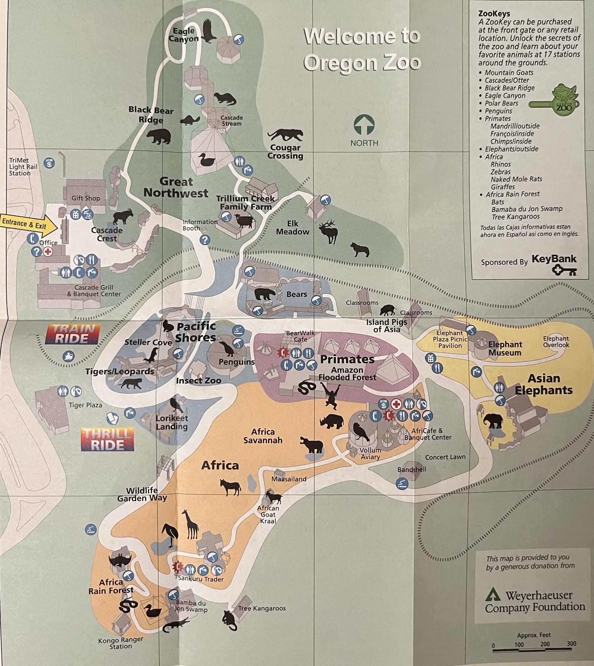 Zoo Map - 2007