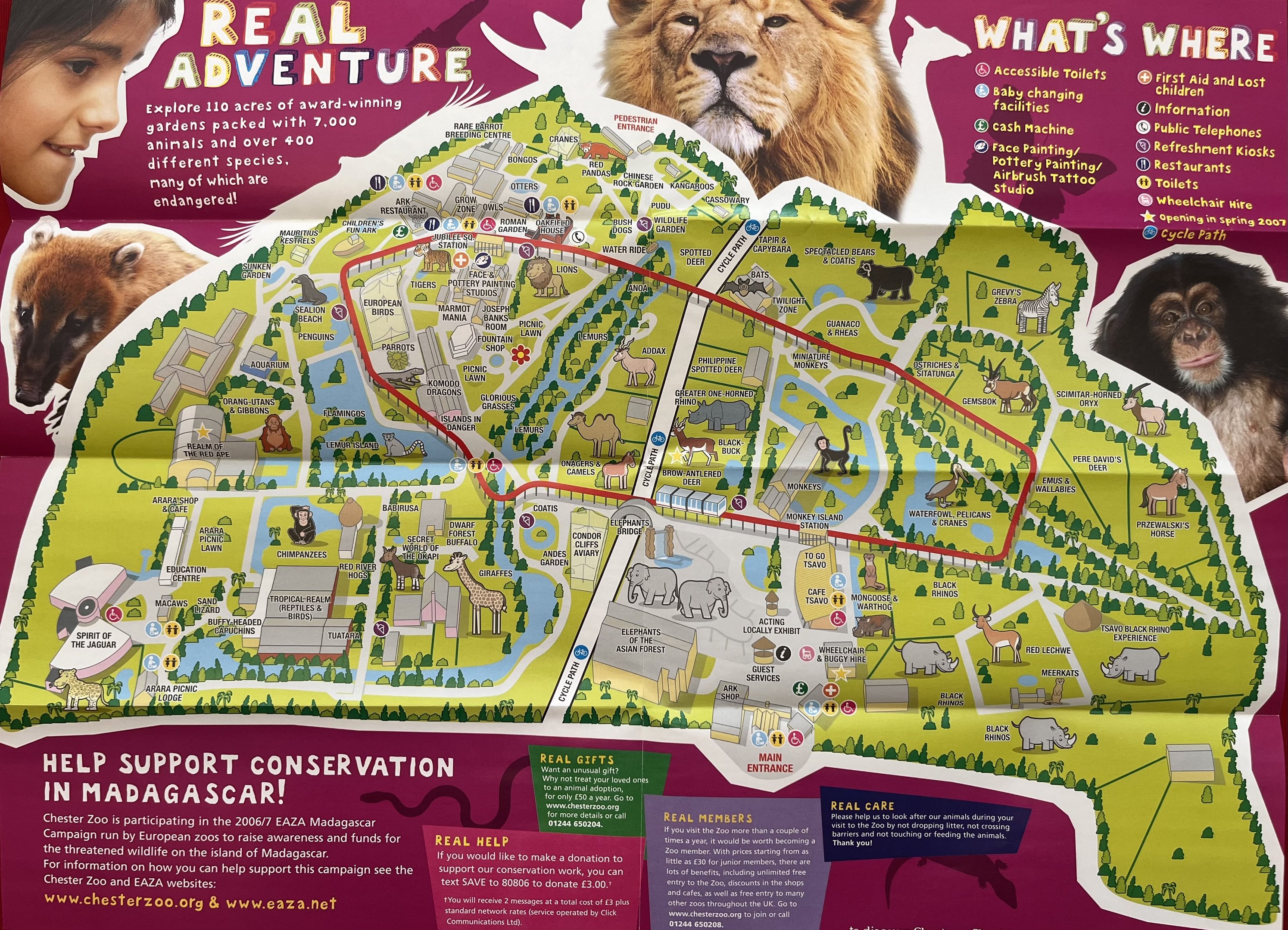 Zoo Map - 2007