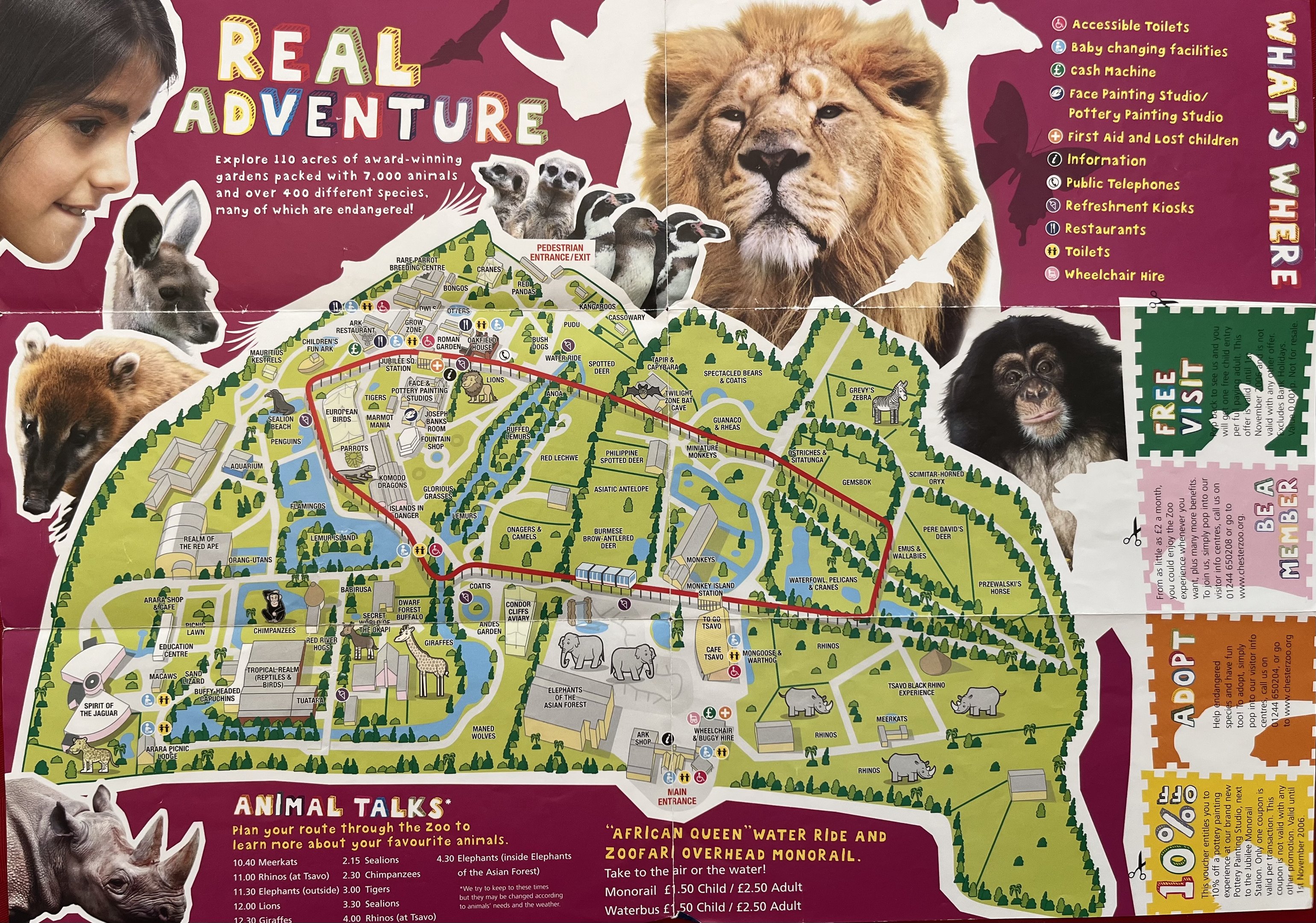 Zoo Map - 2007