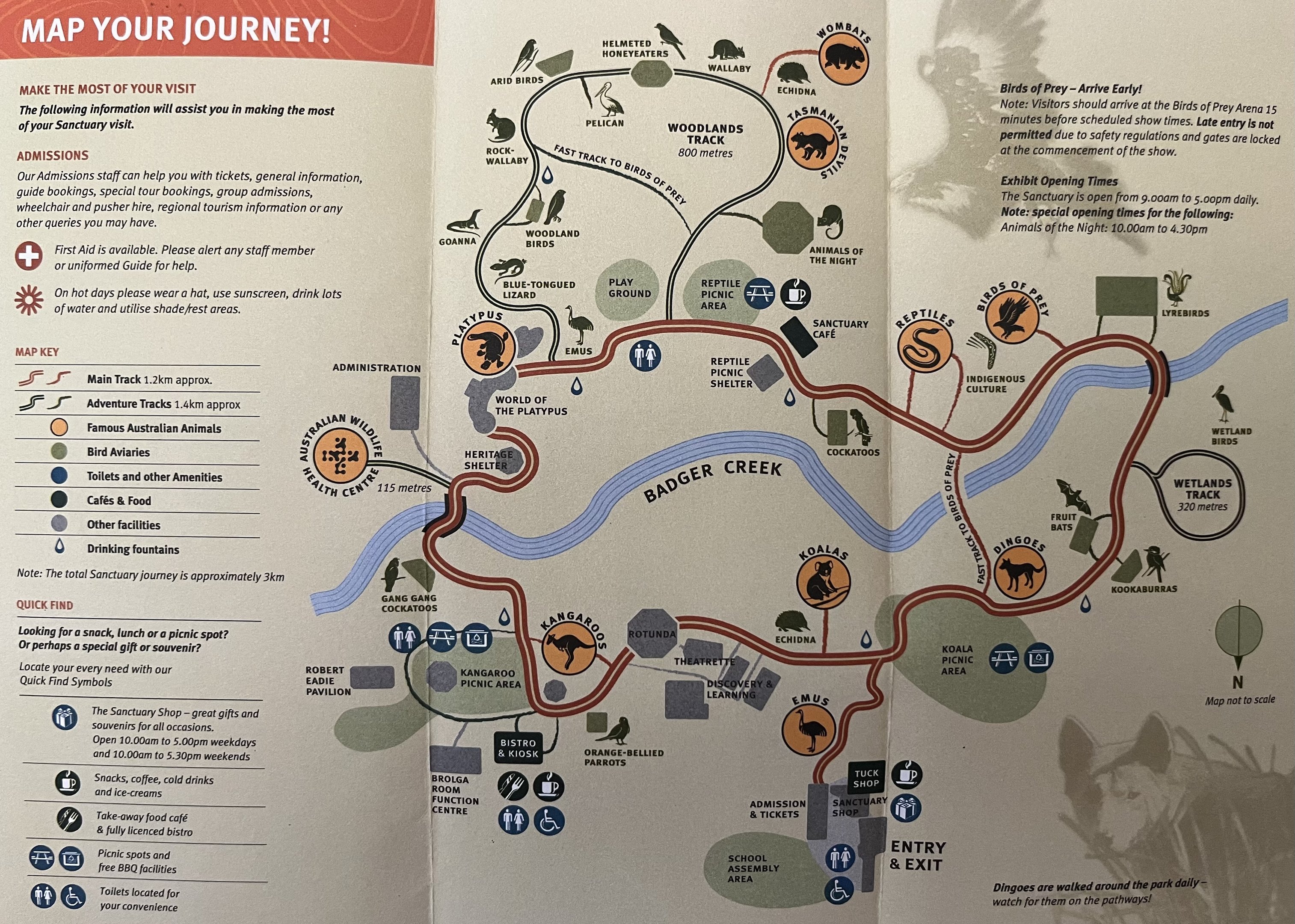 Zoo Map - 2007