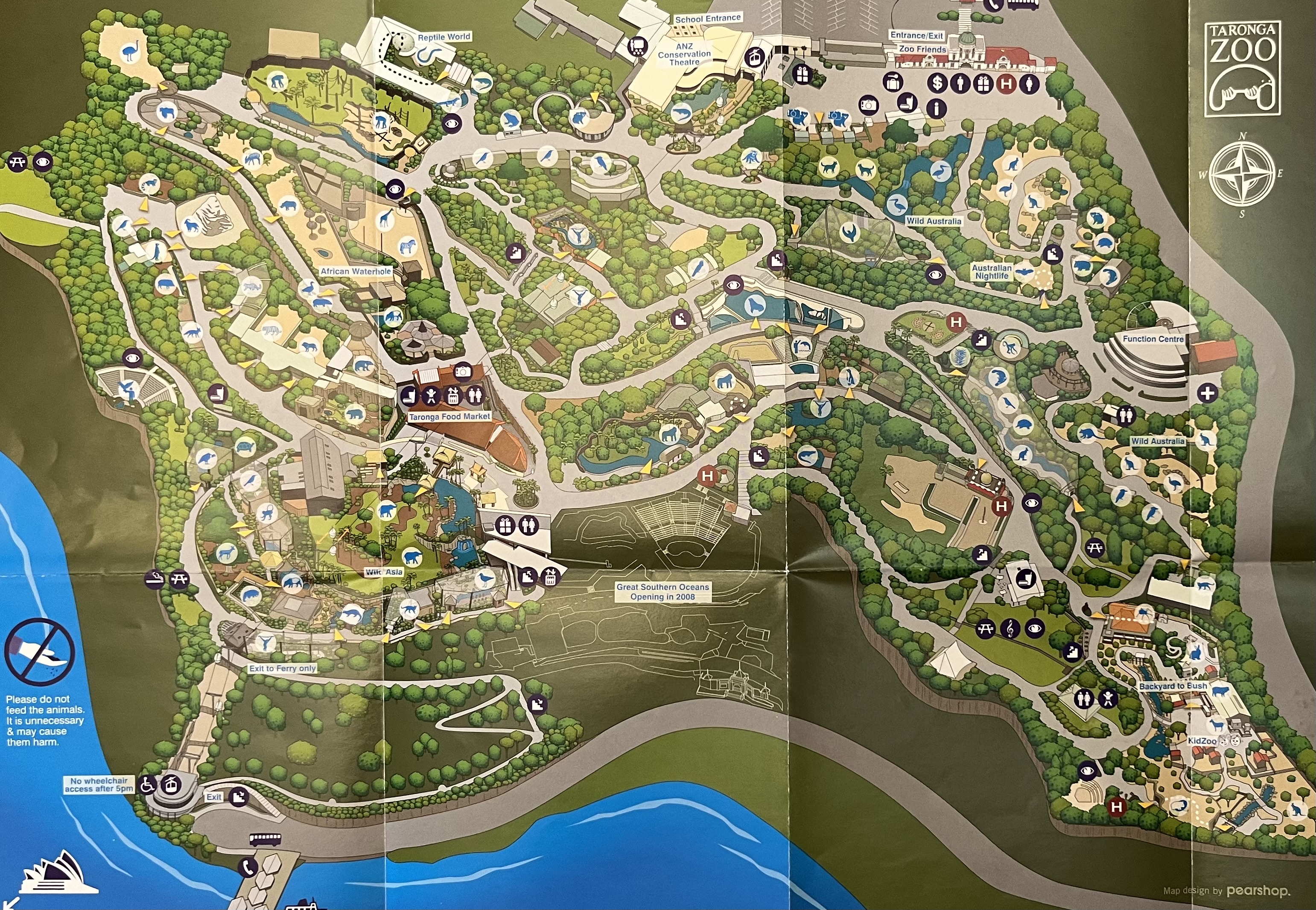 Zoo Map - 2007
