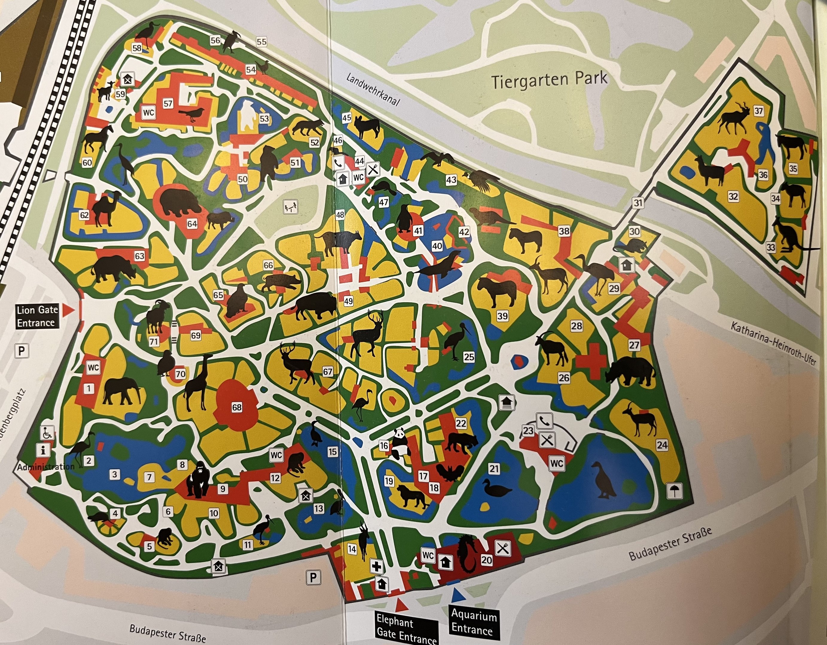 Zoo Map - 2007