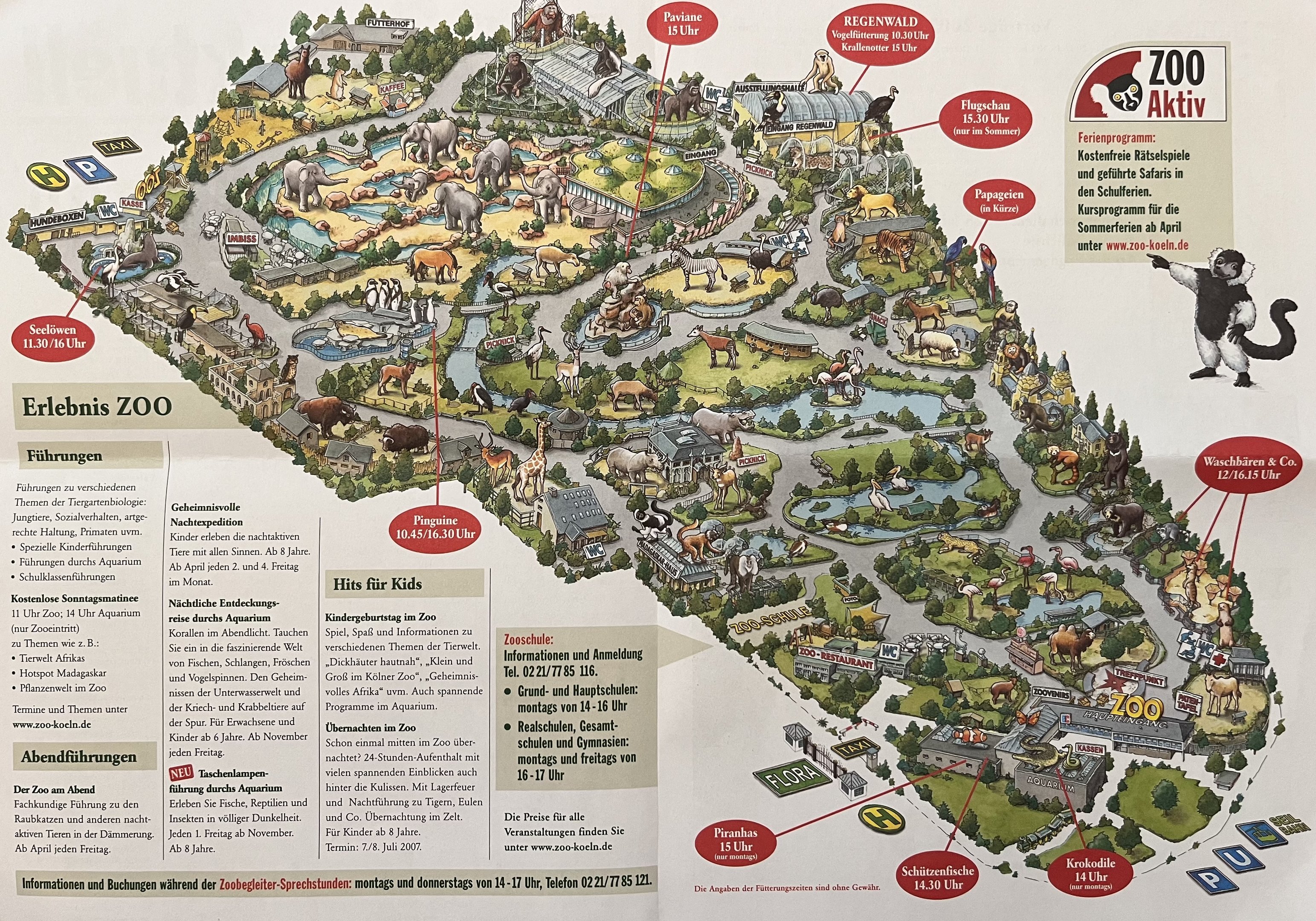 Zoo Map - 2007