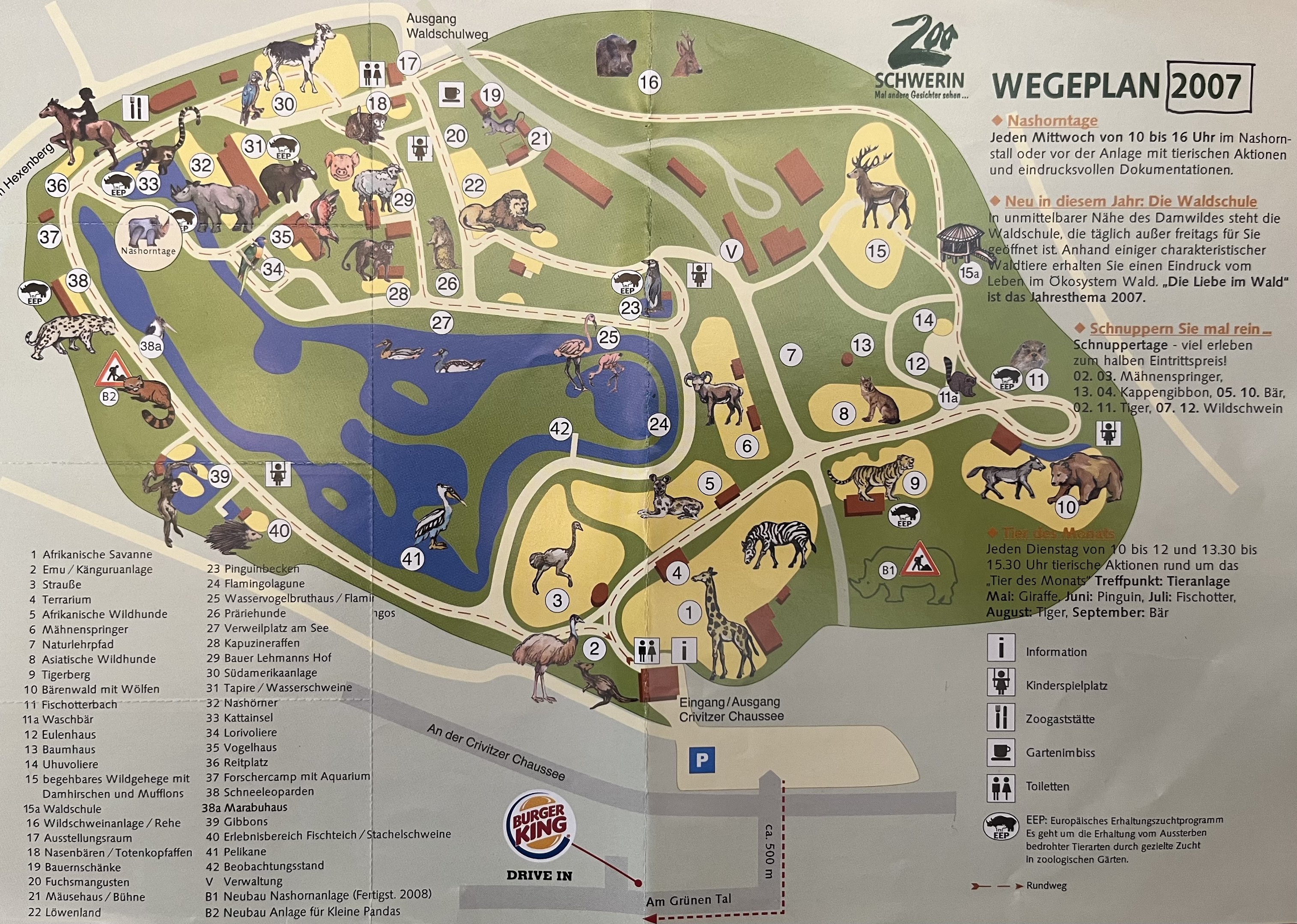 Zoo Map - 2007