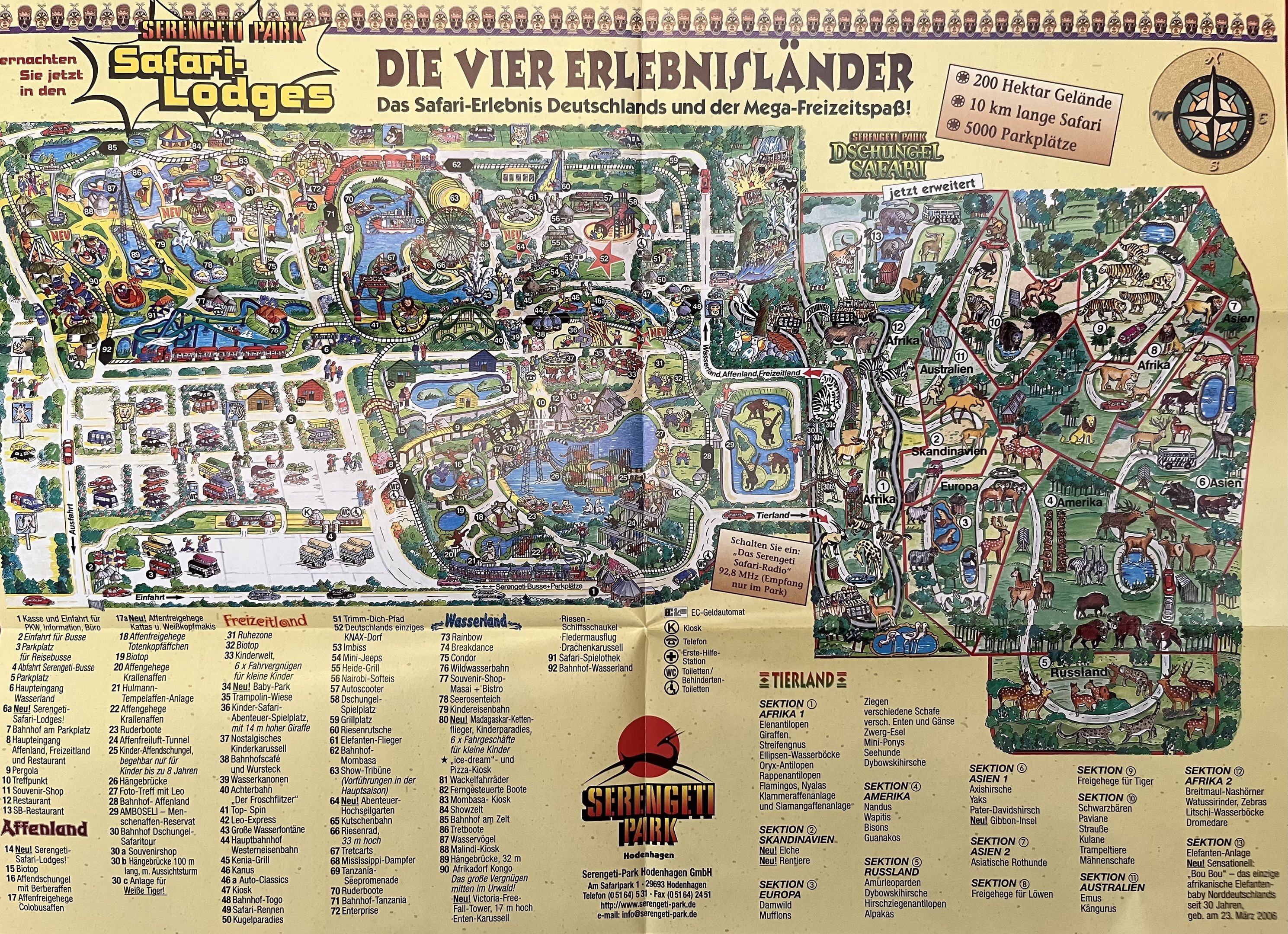Zoo Map - 2007