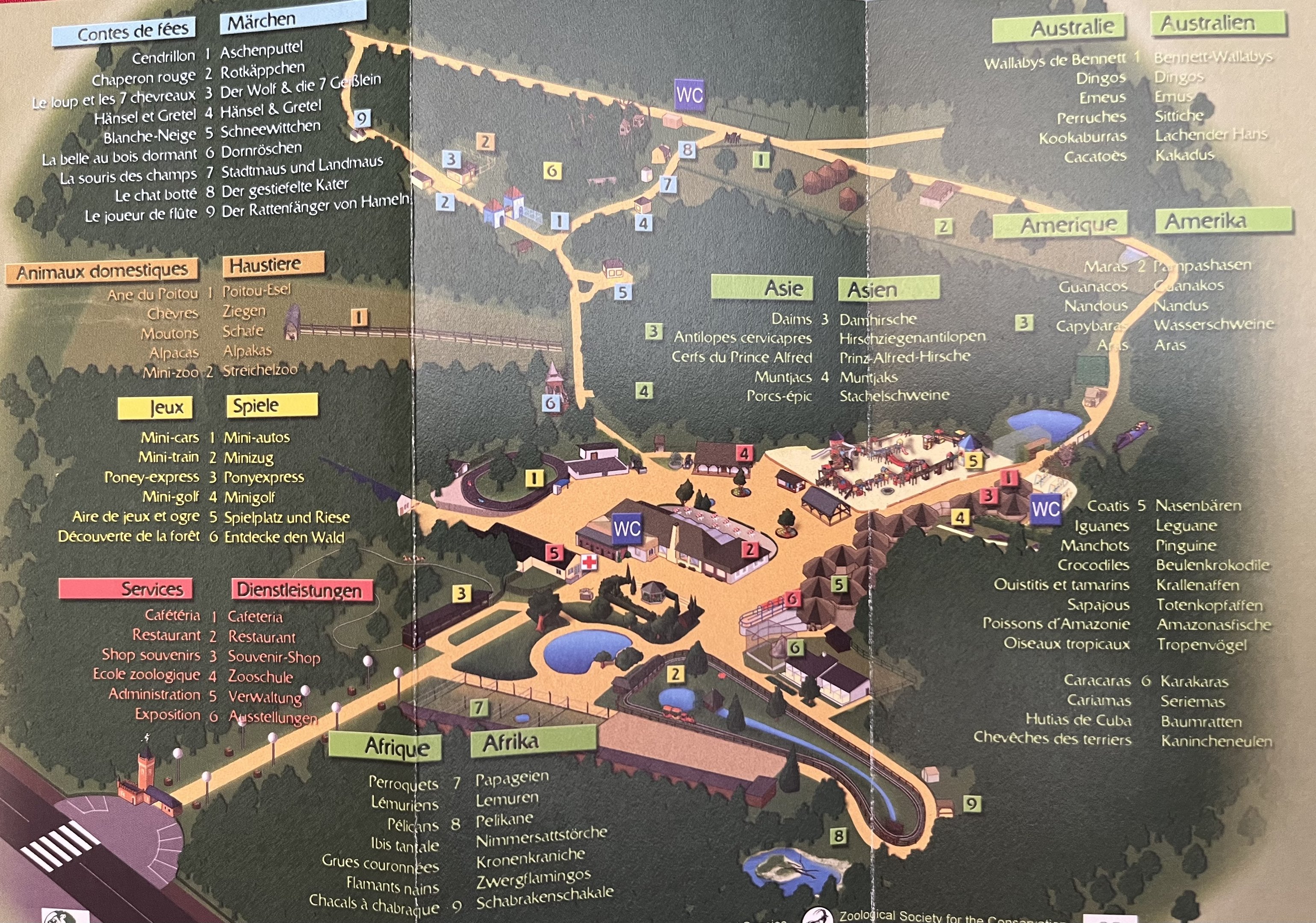 Zoo Map - 2007