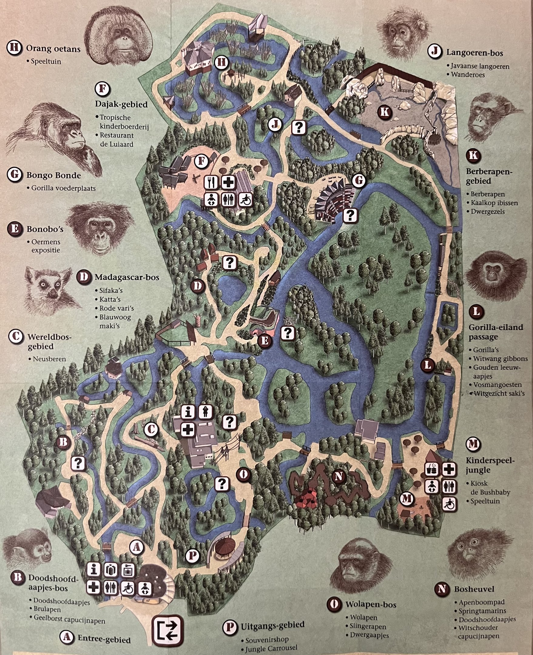 Zoo Map - 2007