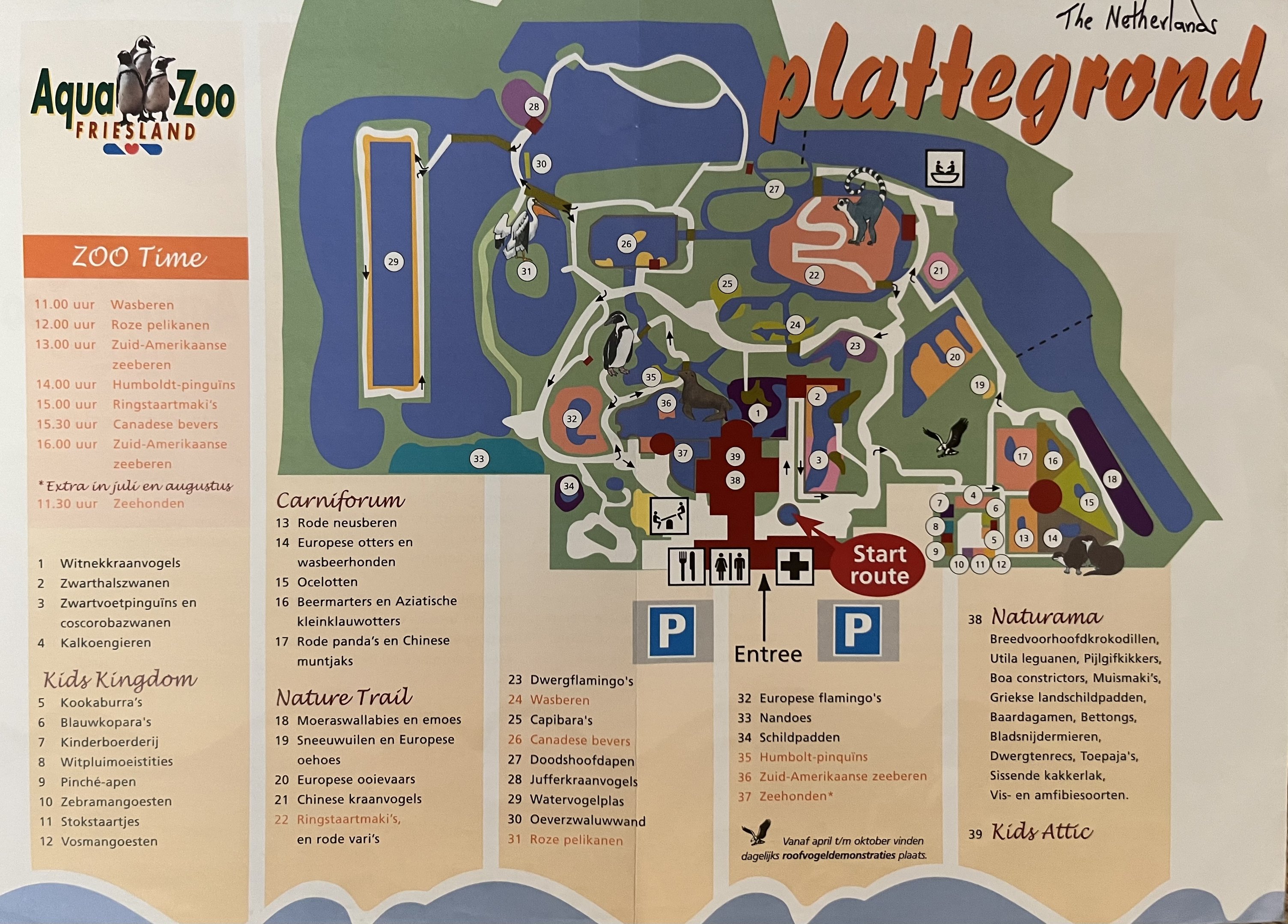 Zoo Map - 2007