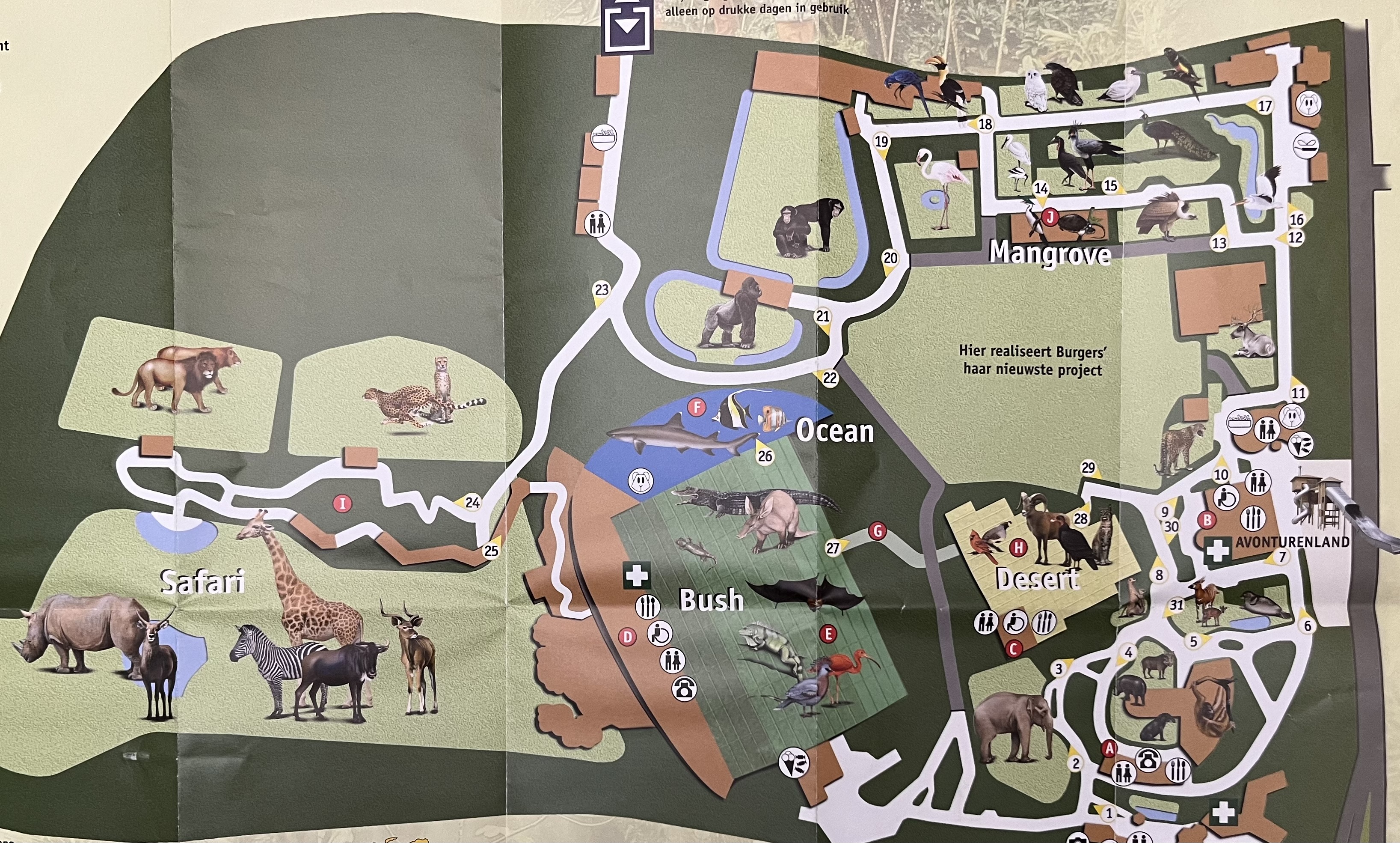 Zoo Map - 2007