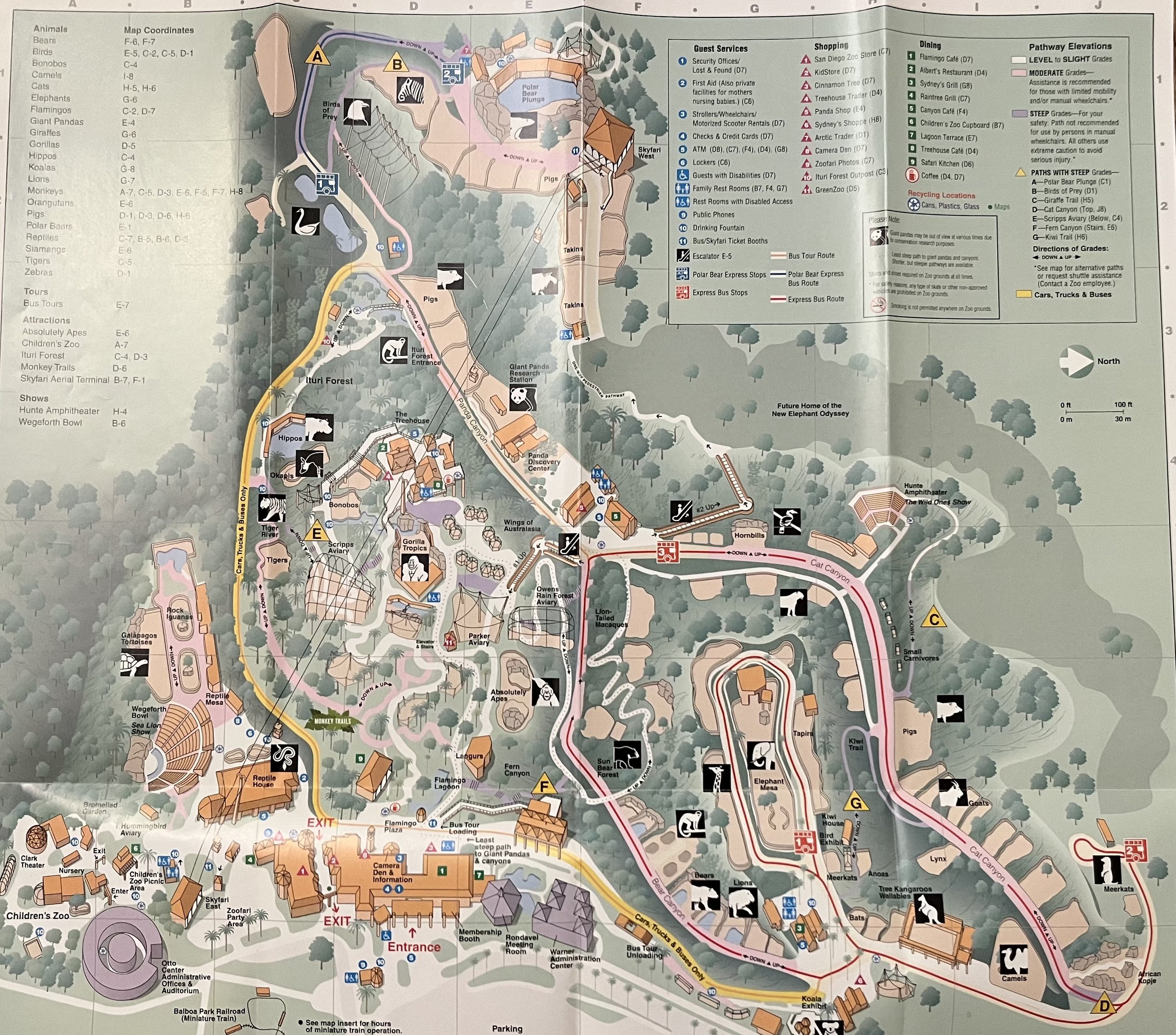 Zoo Map - 2008