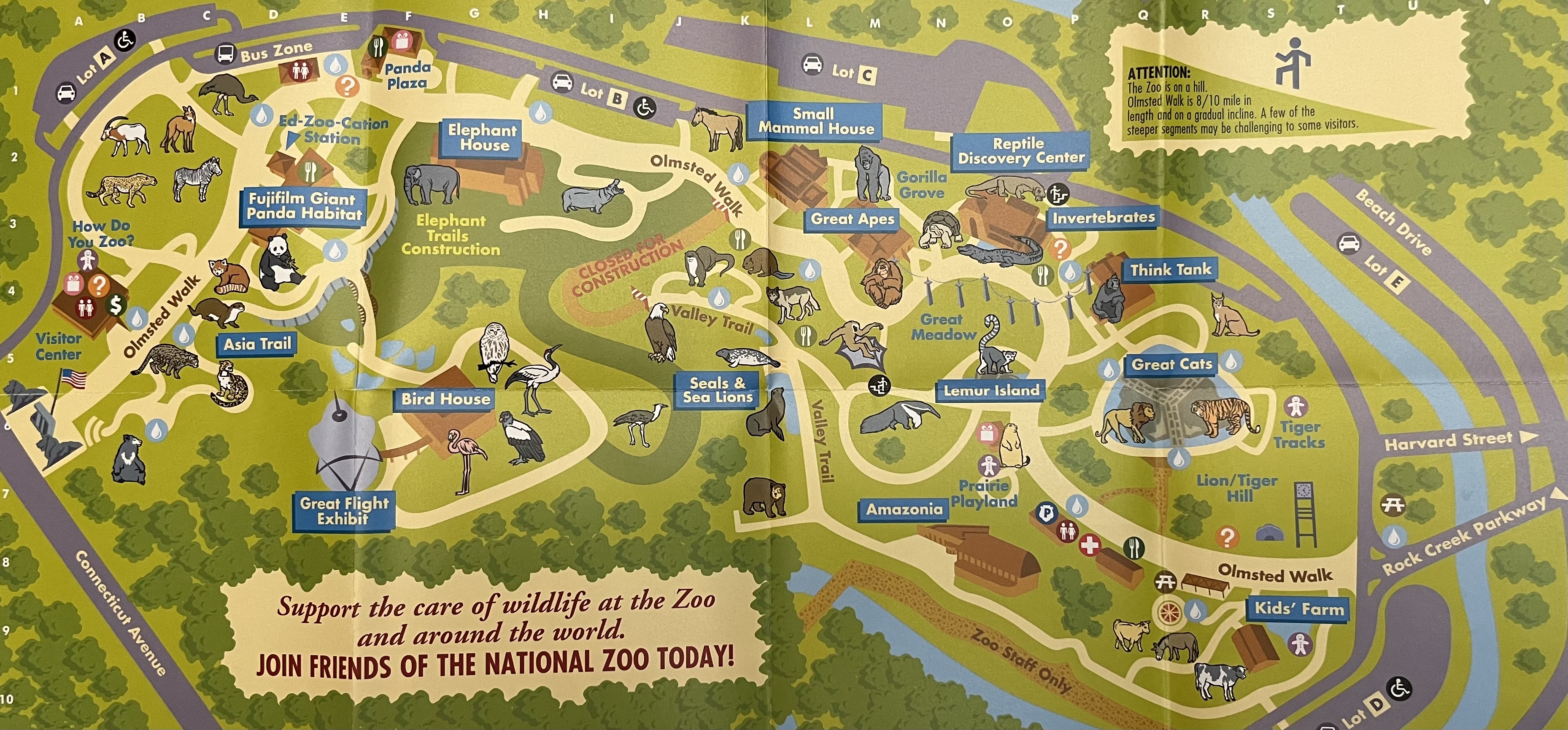 Zoo Map - 2008