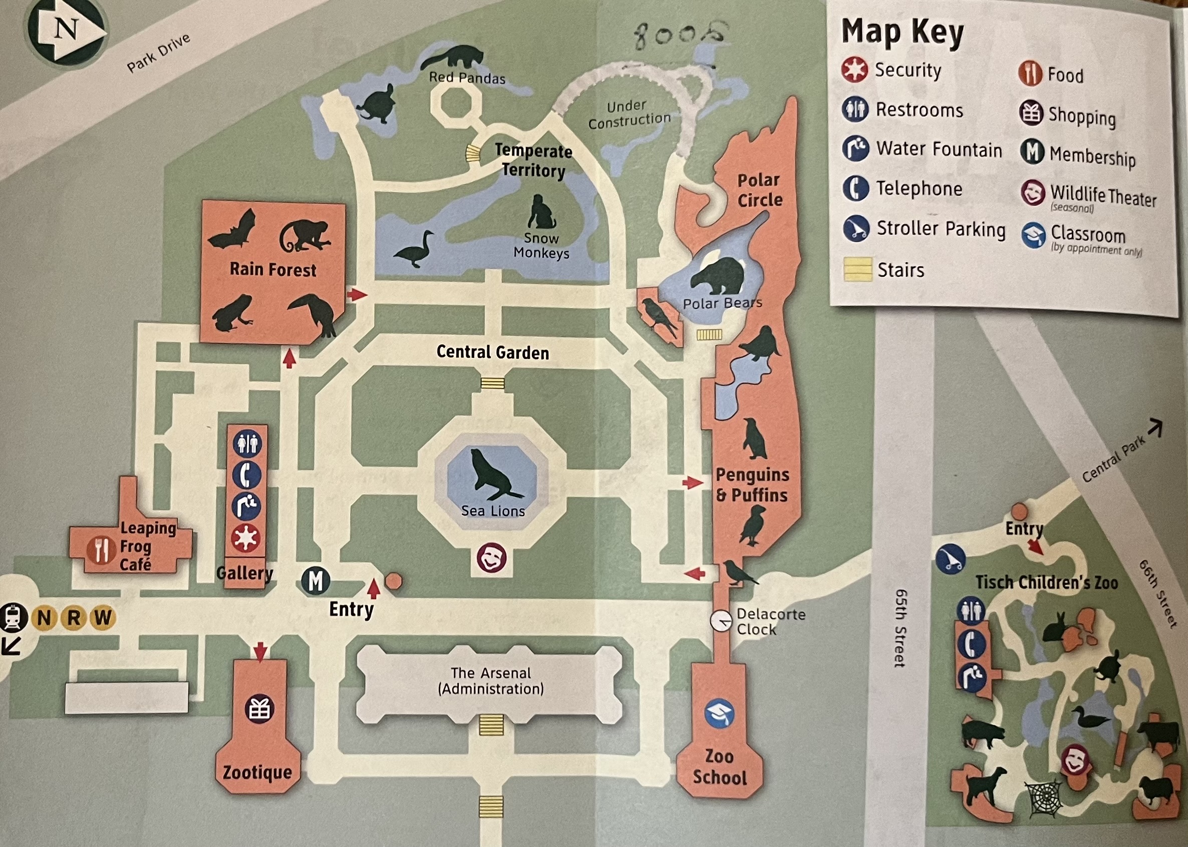 Zoo Map - 2008