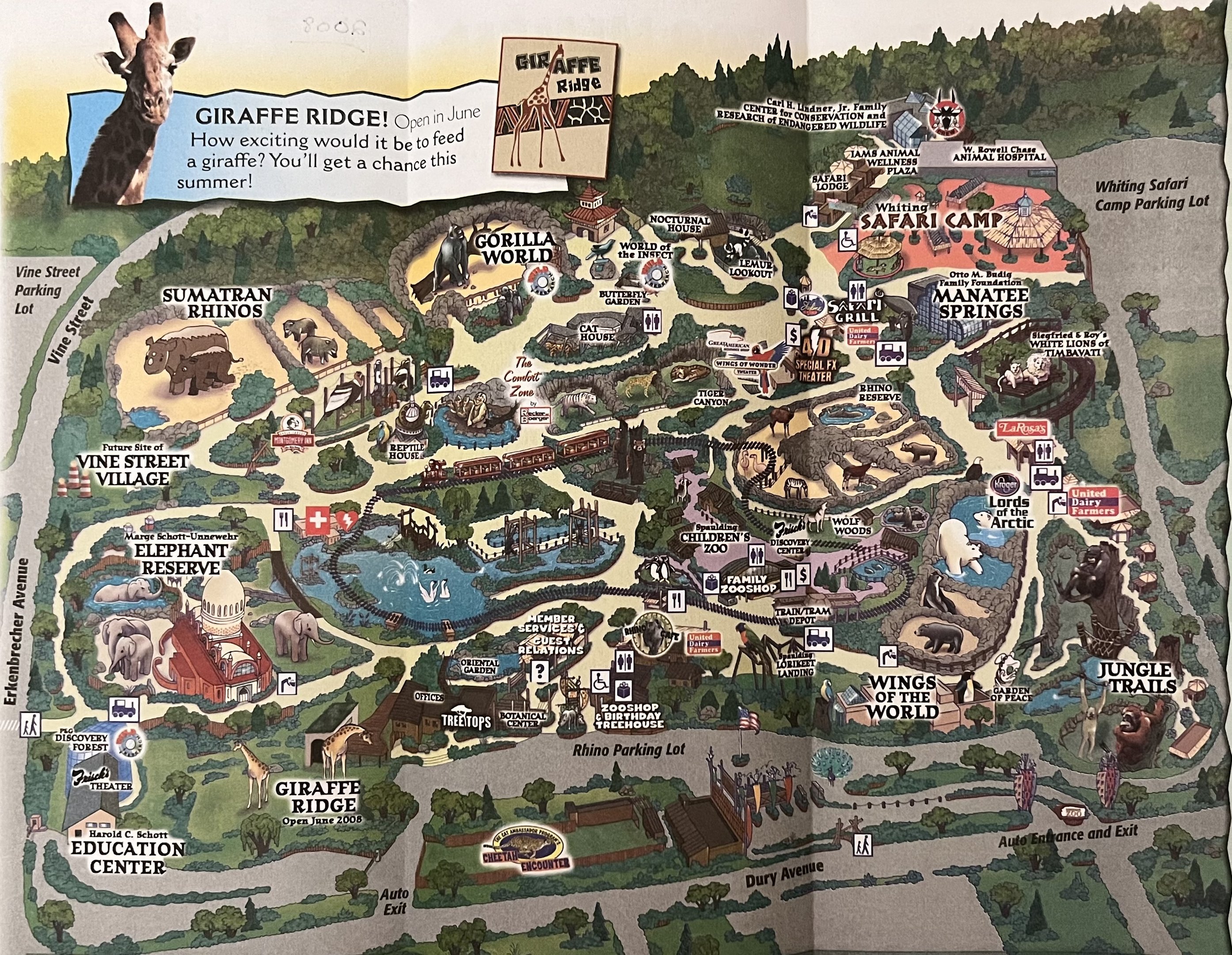 Zoo Map - 2008