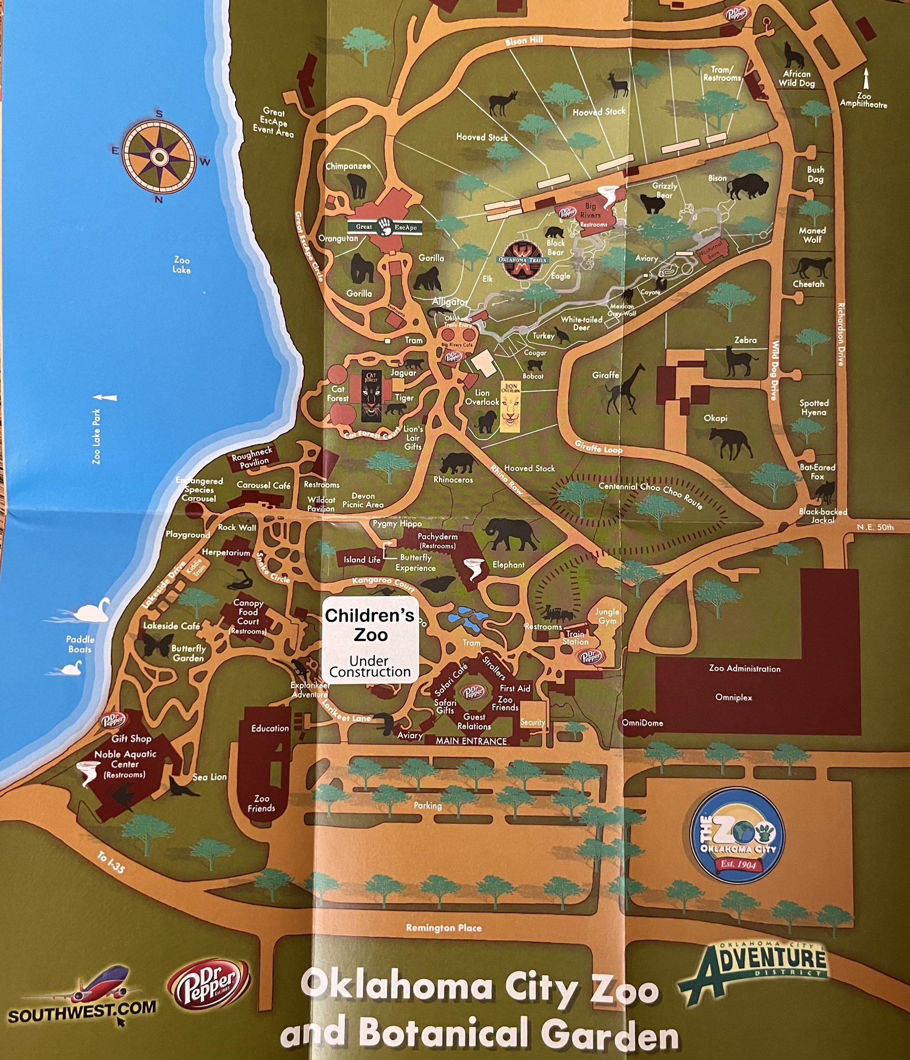 Zoo Map - 2008