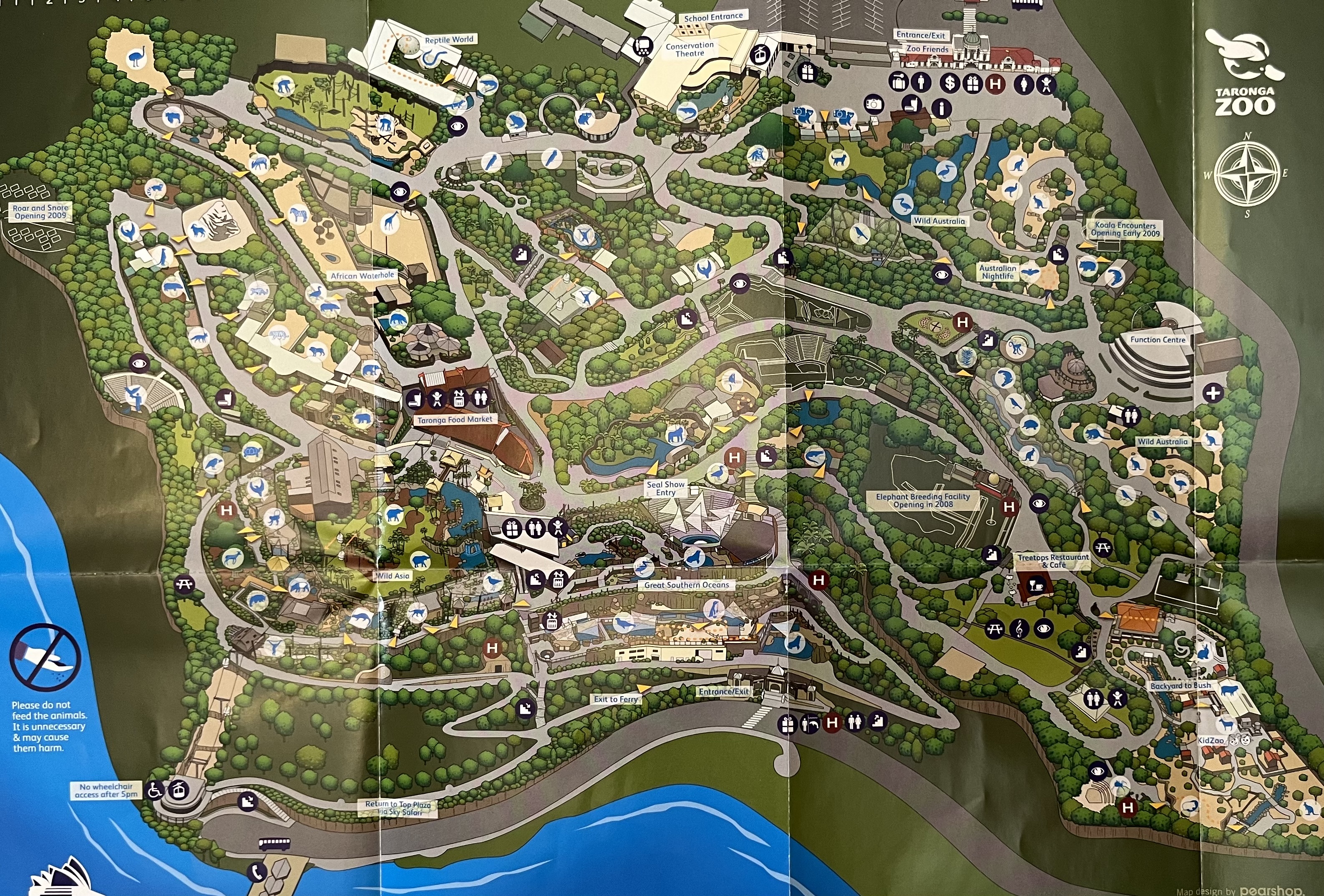 Zoo Map - 2008