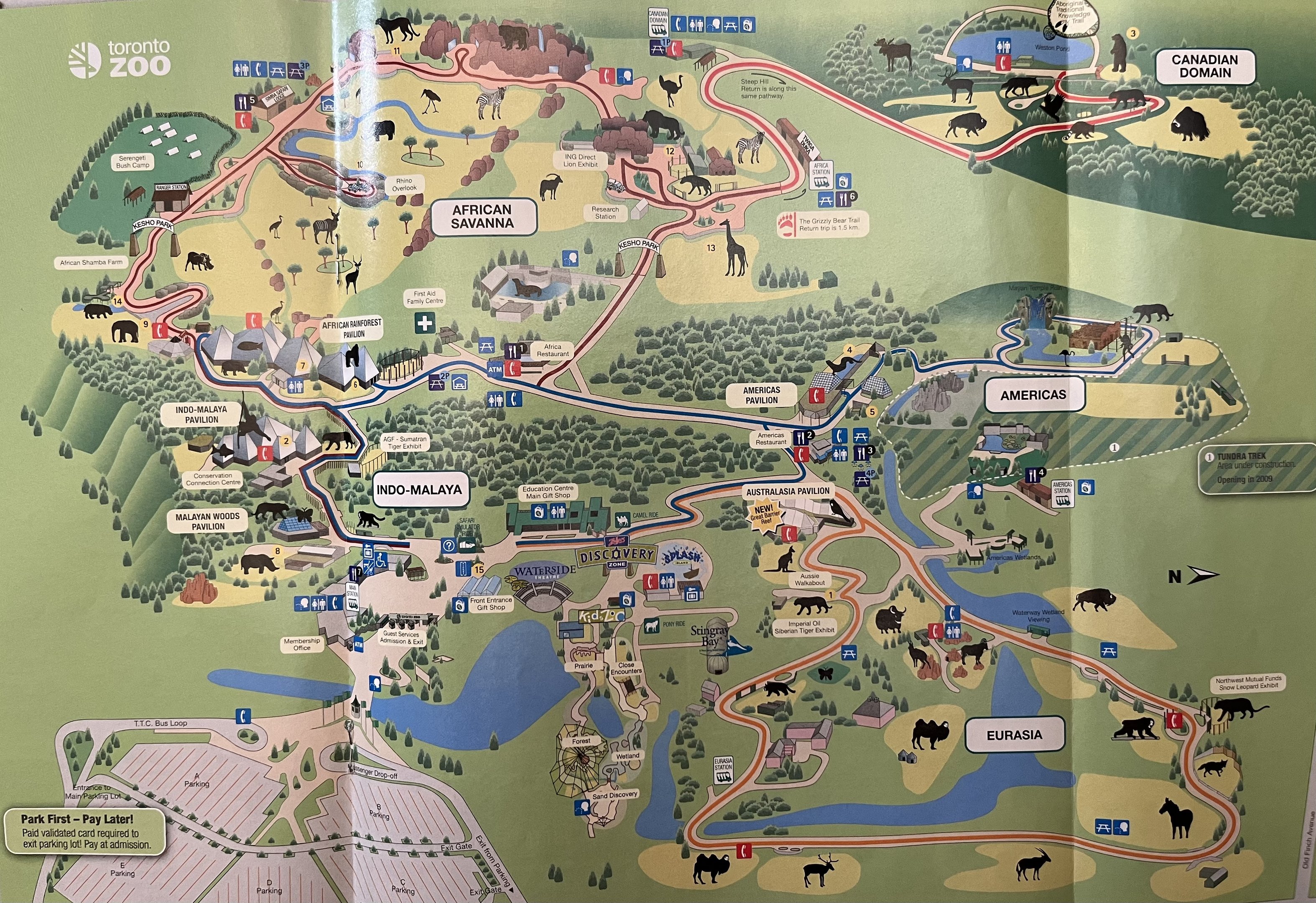Zoo Map - 2008