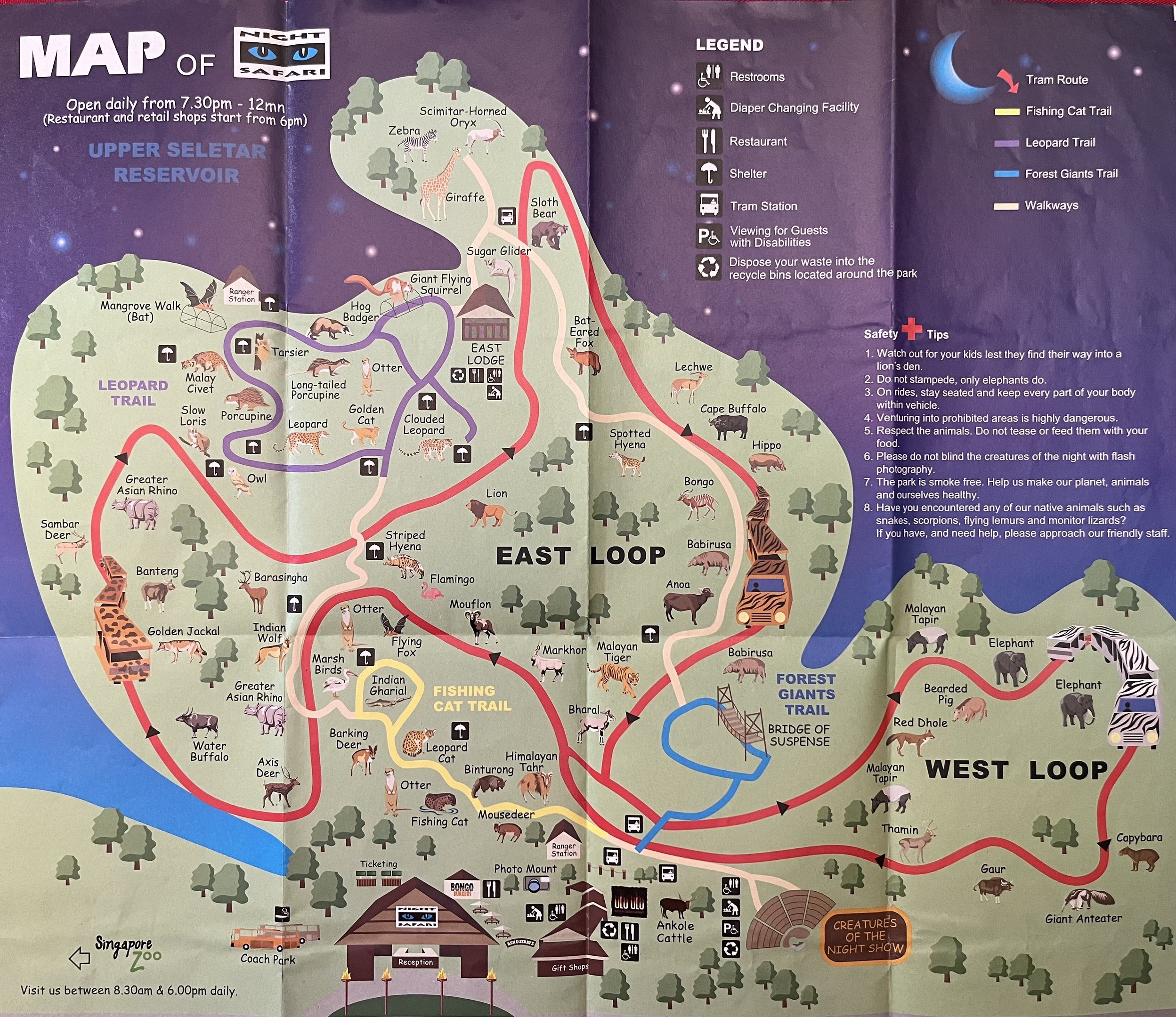 Zoo Map - 2008