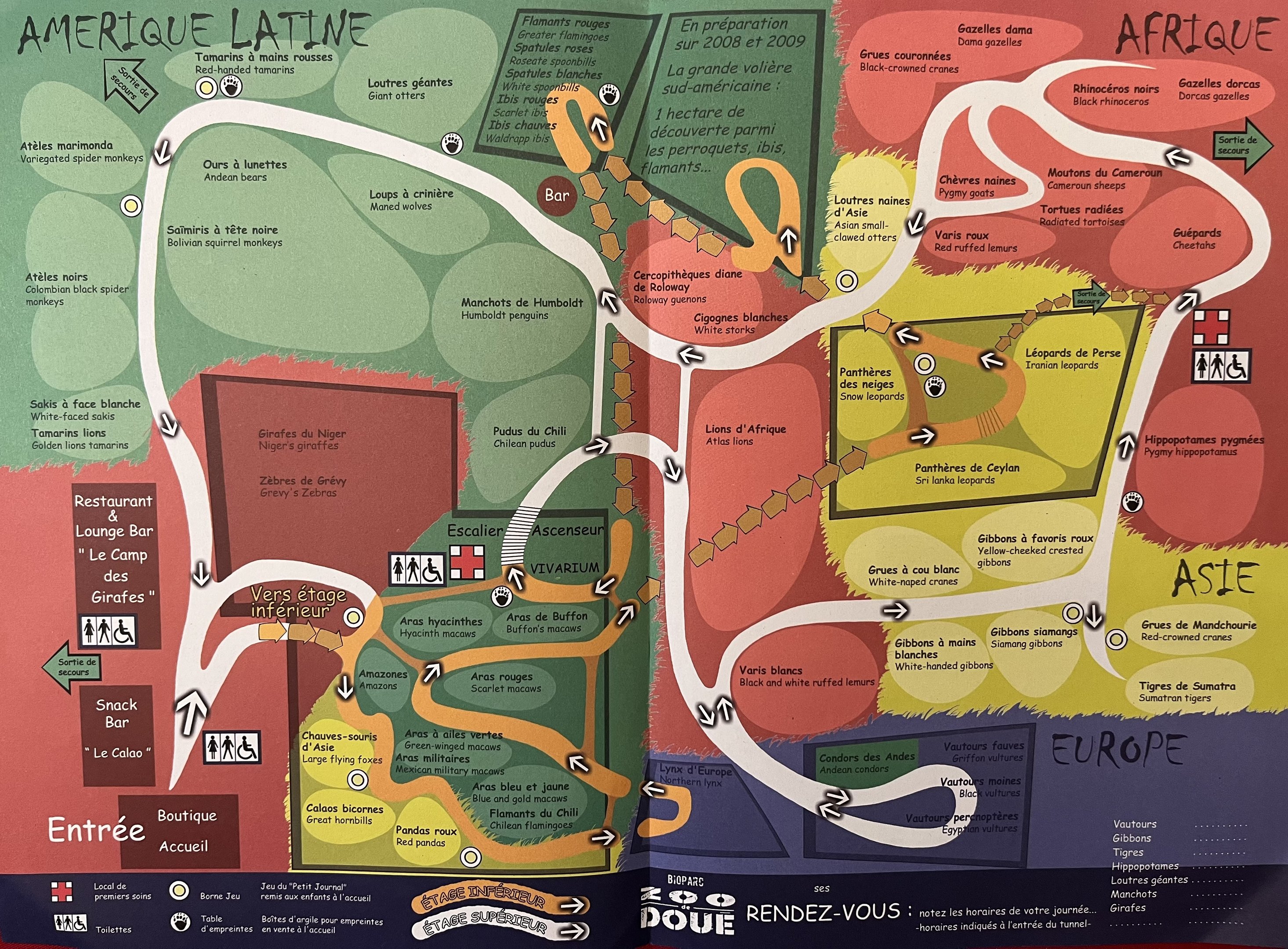 Zoo Map - 2008